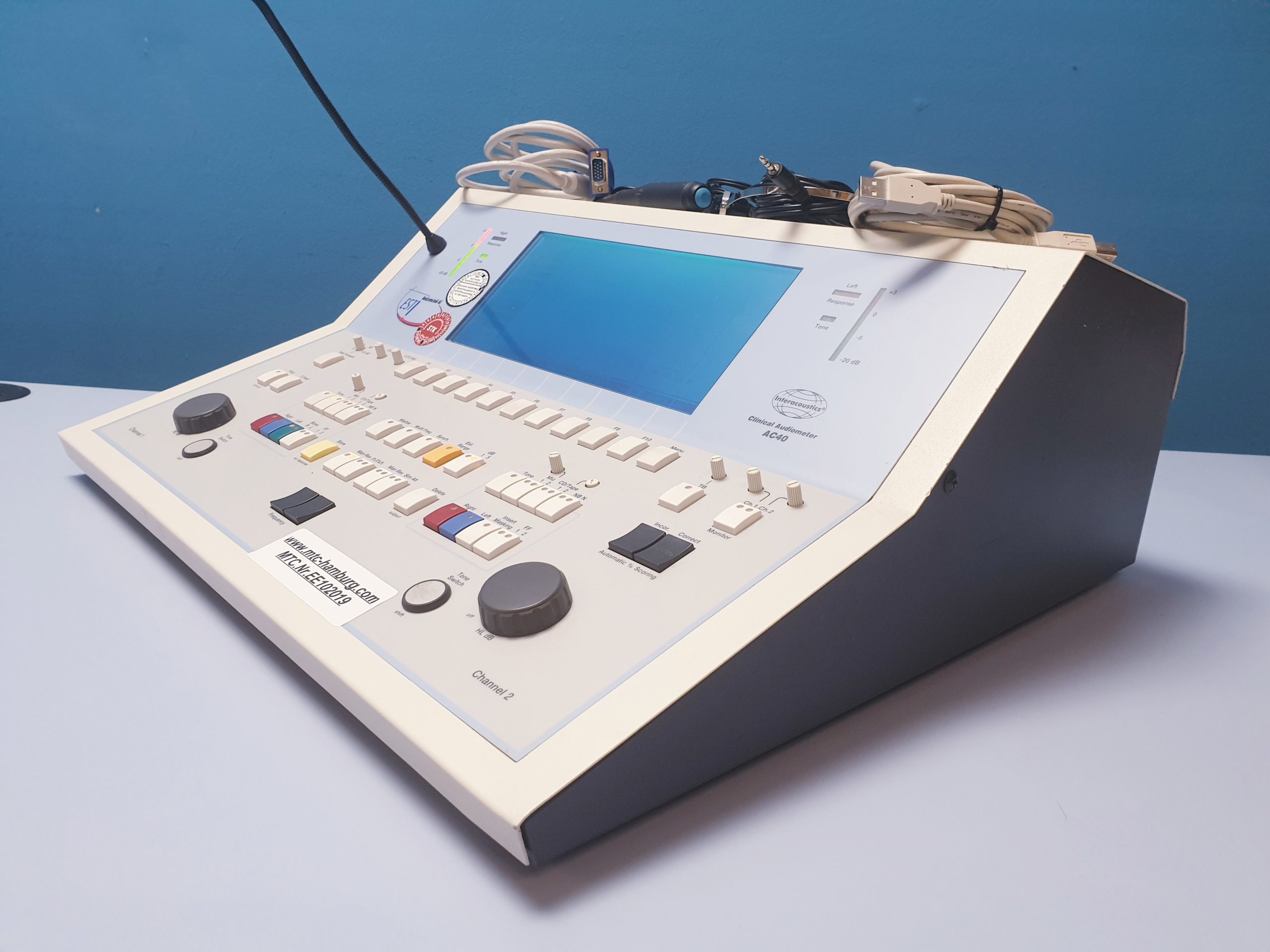 Interacoustics AC40 // AC 40 Audiometer thumbnail 3