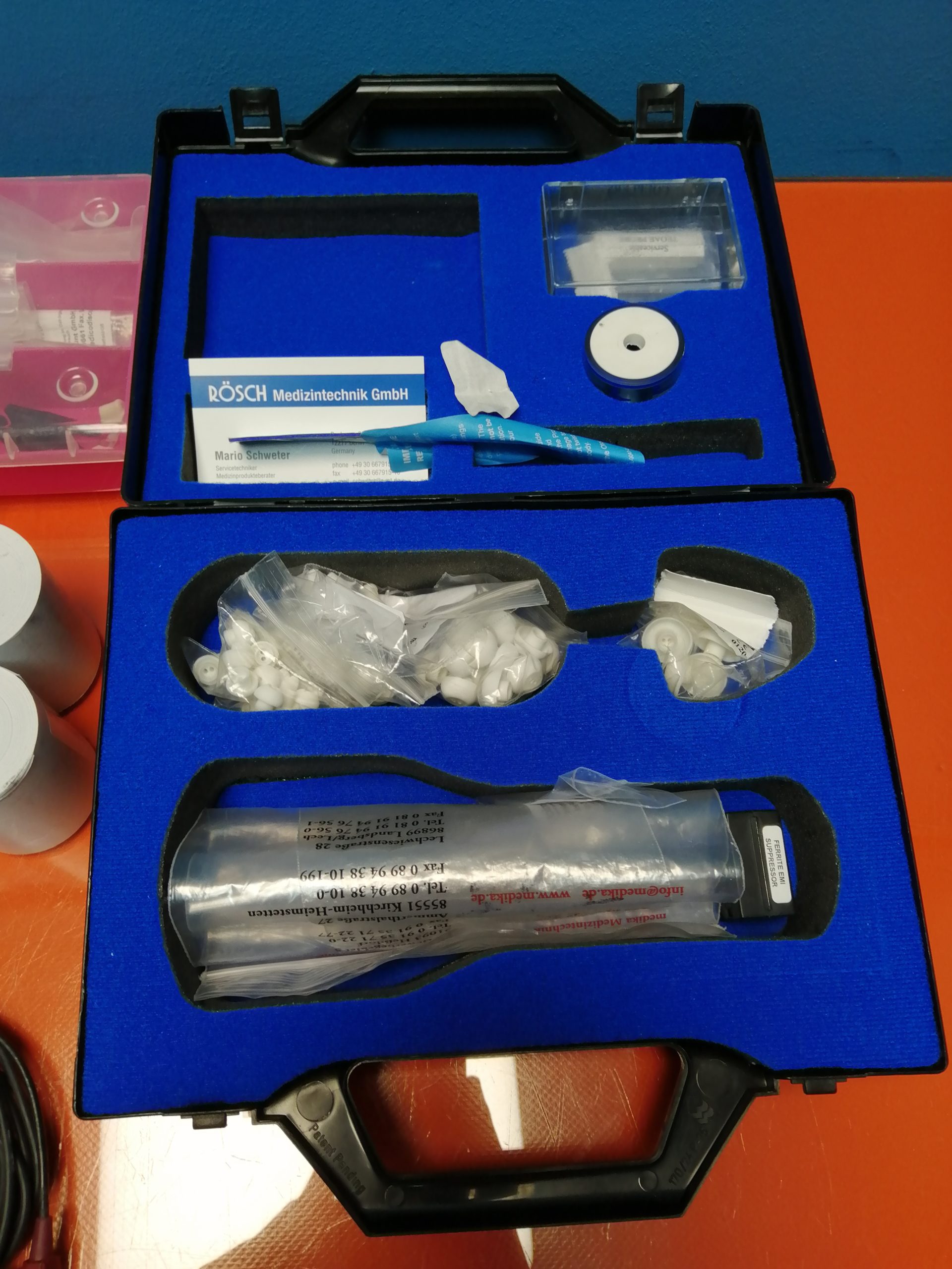 Otodynamics Otoport Lite Audiometer mit Zubehör — image 1 of 4