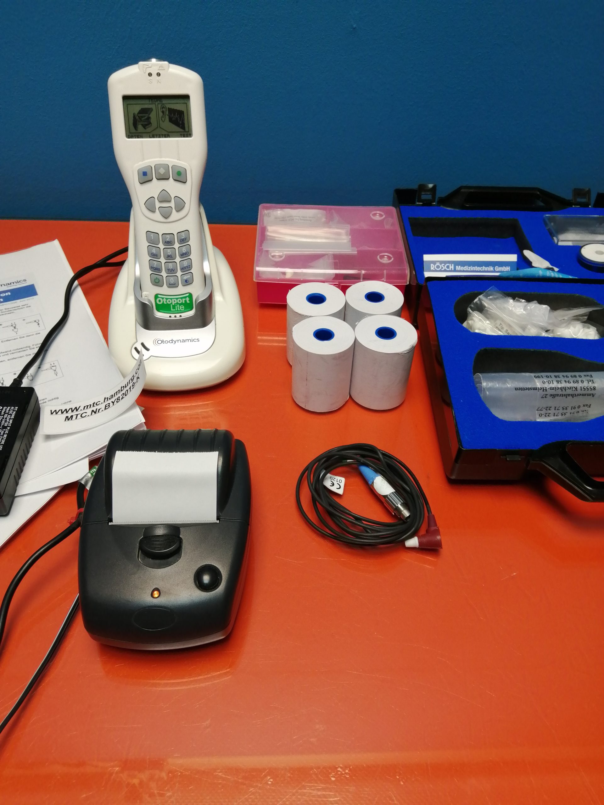 Otodynamics Otoport Lite Audiometer mit Zubehör thumbnail 2
