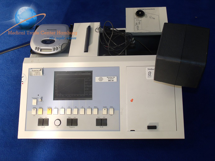 Audiometer Hearing Aid Analyzer Interacoustics MS40 Inkl. CD Player — image 1 of 2