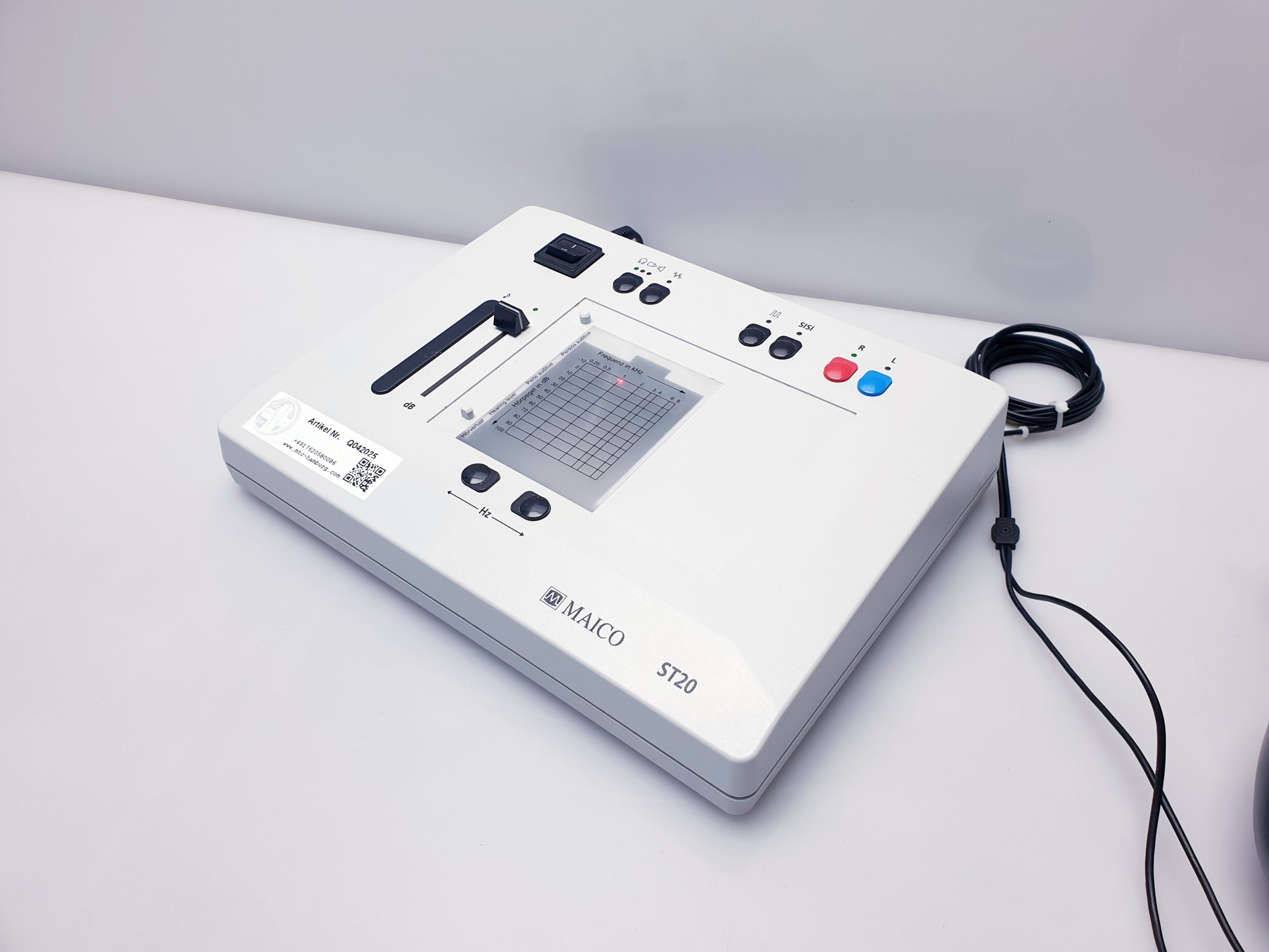 Audiometer BOSCH MAICO ST 20 Inkl. Kopfhörer thumbnail 5
