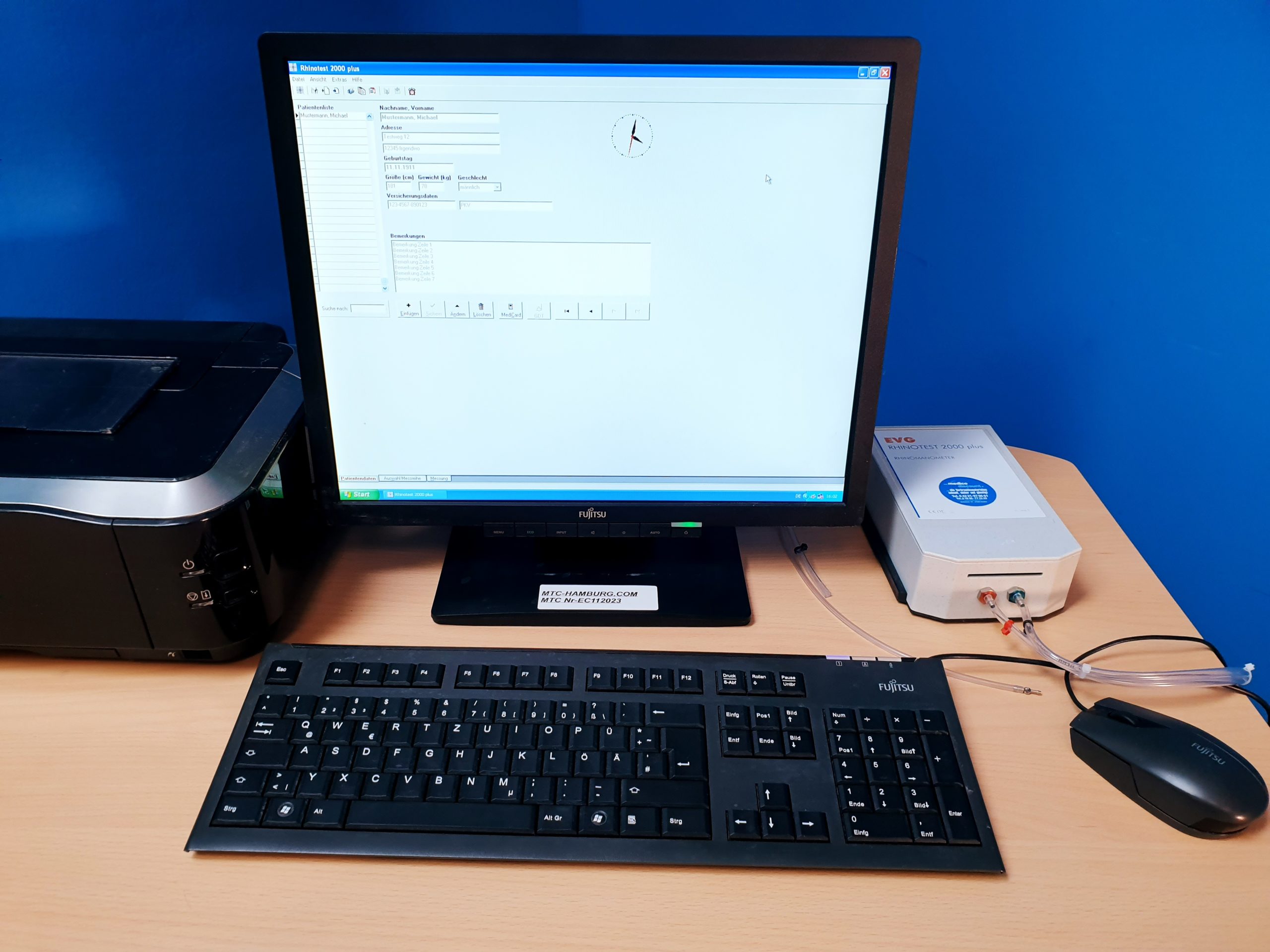 EVG RHINOTEST 2000 plus Rhinomanometer — image 1 of 3