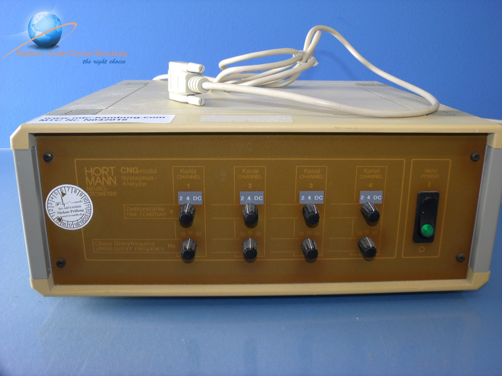 Hortmann Neuro-otometrie 4-K-CNG Modul // 4-K-CNGmodul CNG Modul Nystagmus-Analyzer 4 Kanal — image 1 of 4