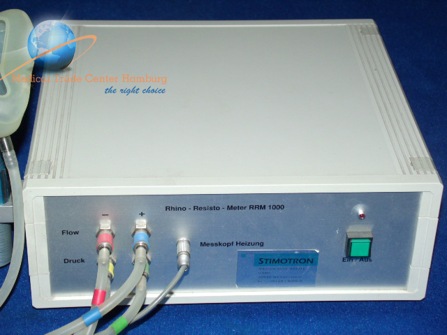 STIMOTRON Rhinomanometer Rhino – Resisto – Meter RRM 1000 — image 1 of 1