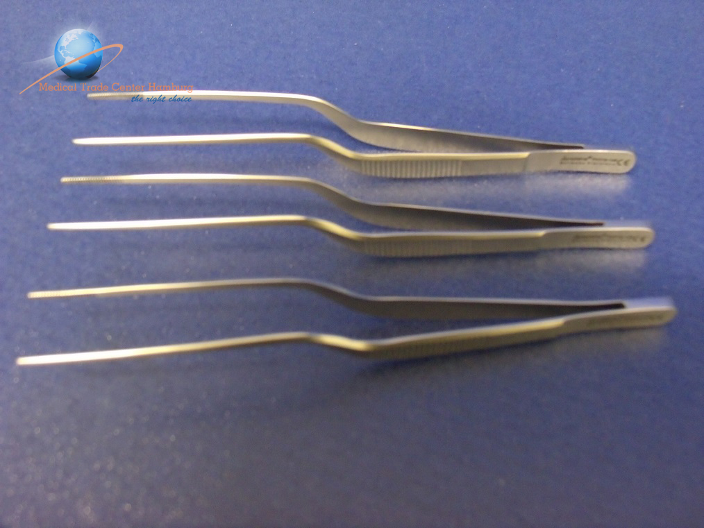 Vedena® PV310-140 Ohrpinzette LUCAE, bajonettförmig, 140 mm (5 ½“) — image 1 of 1