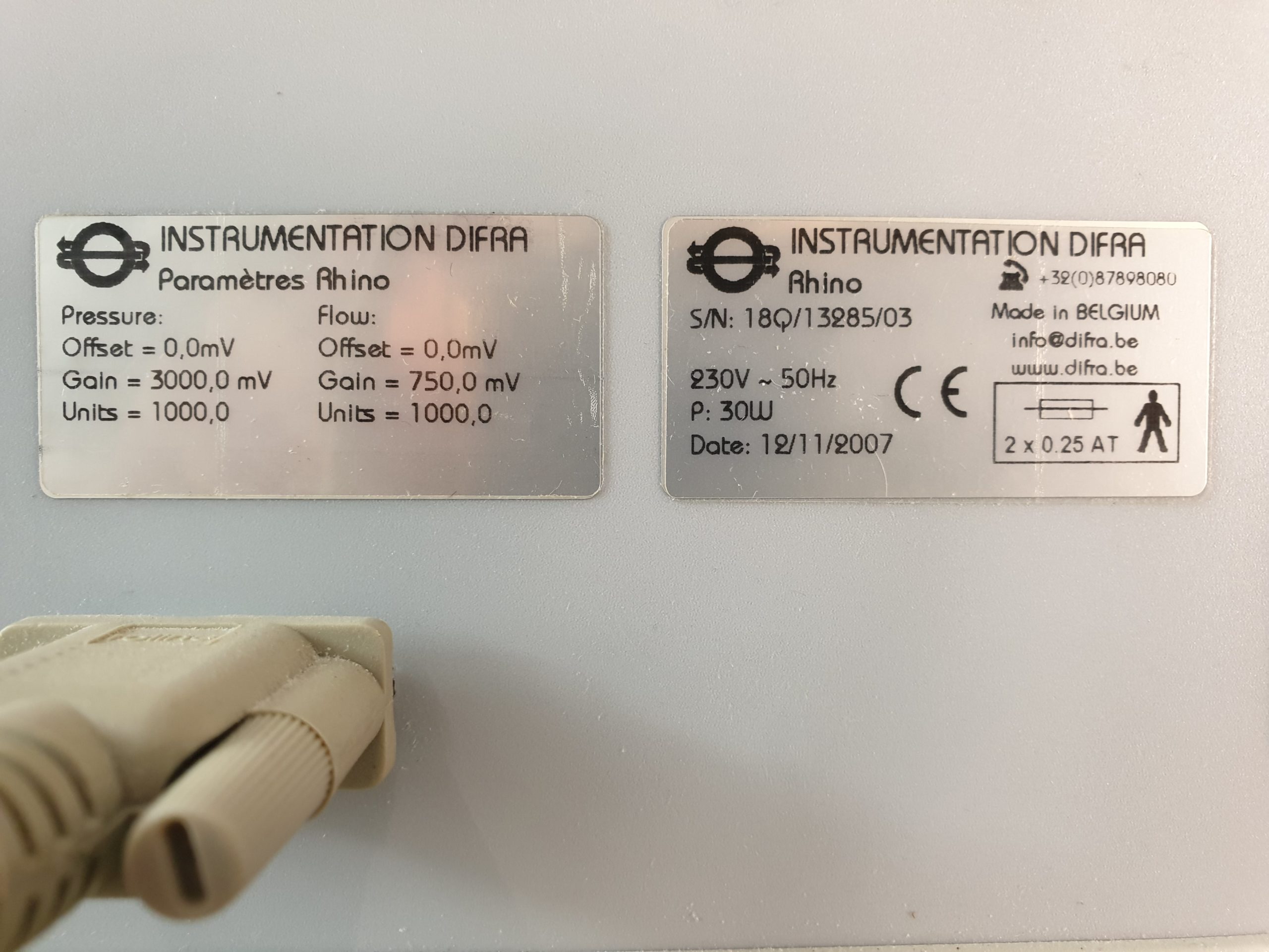 Difra Rhinomanometer Rhino thumbnail 7