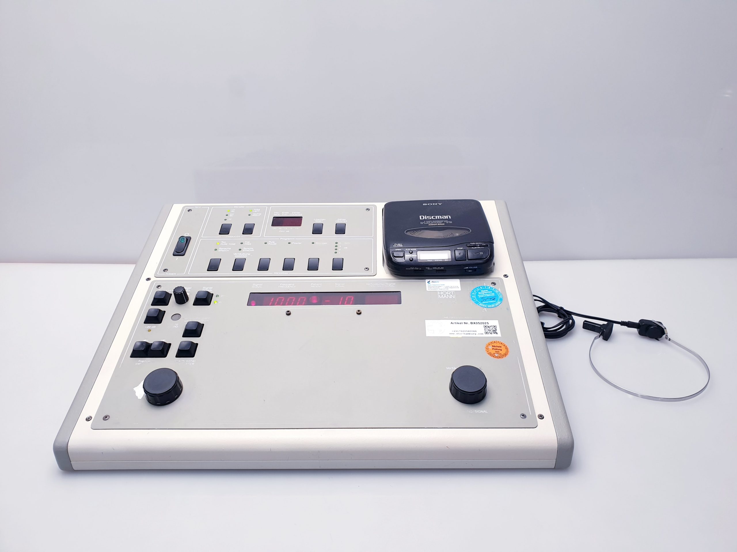 Hortmann PA442 – PA 442 – Audiometer thumbnail 2