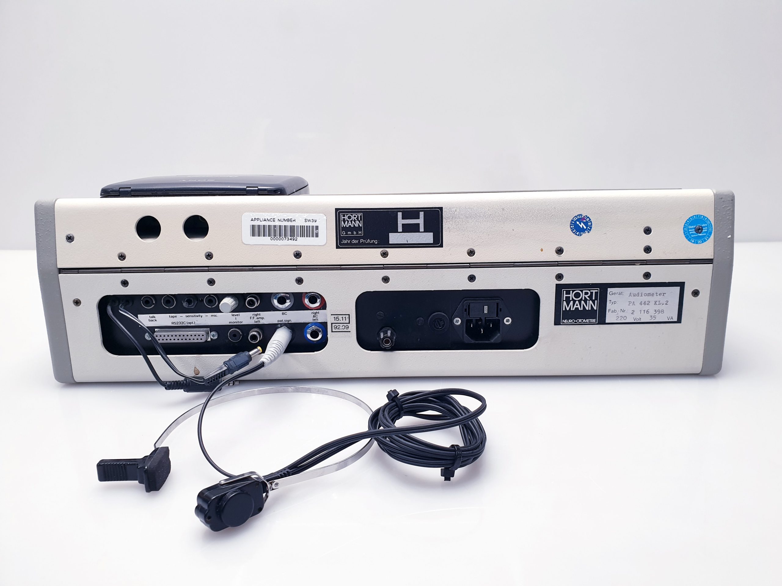 Hortmann PA442 – PA 442 – Audiometer thumbnail 7