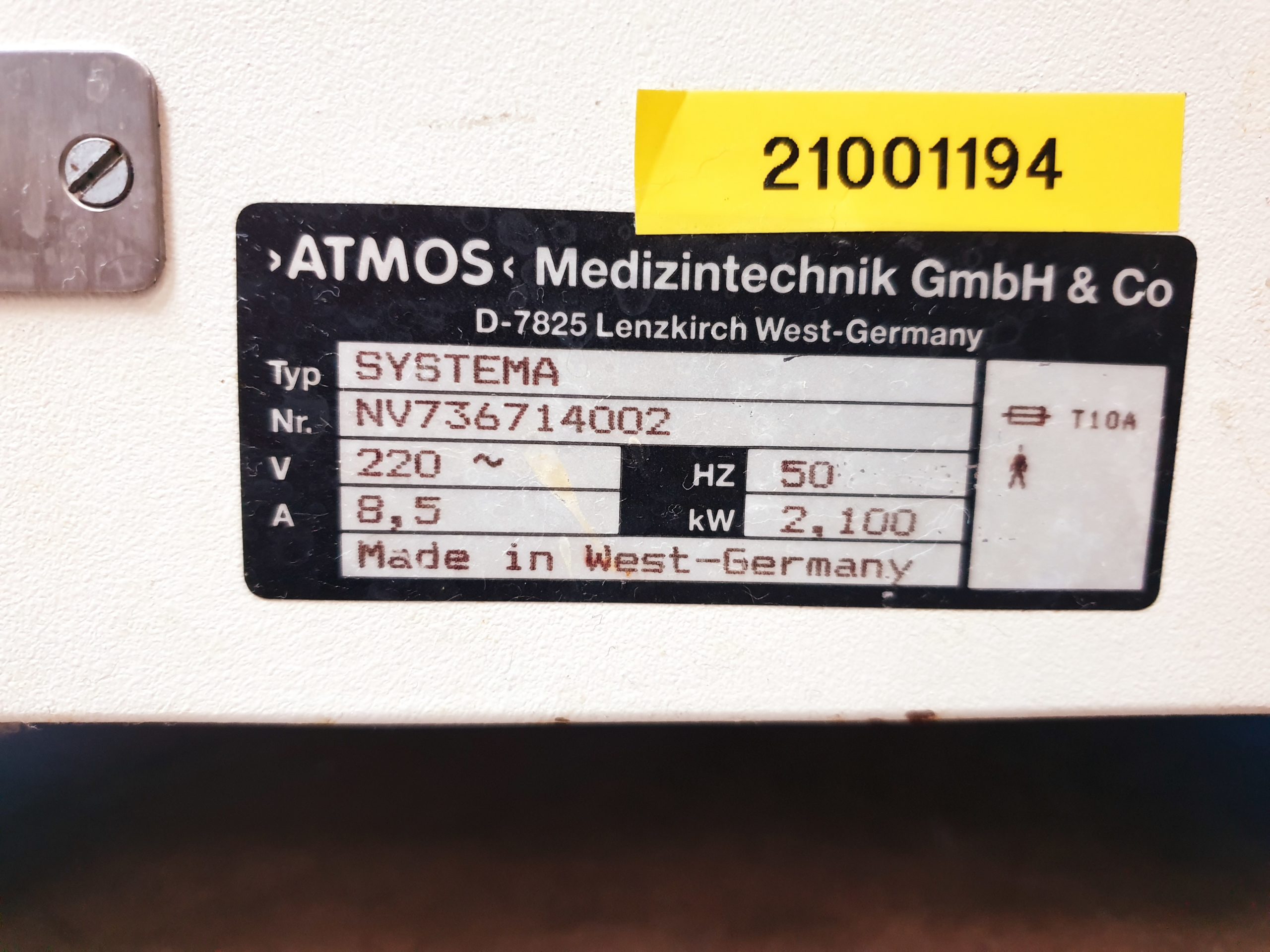 ATMOS SYSTEMA HNO-System HNO Einheit thumbnail 8
