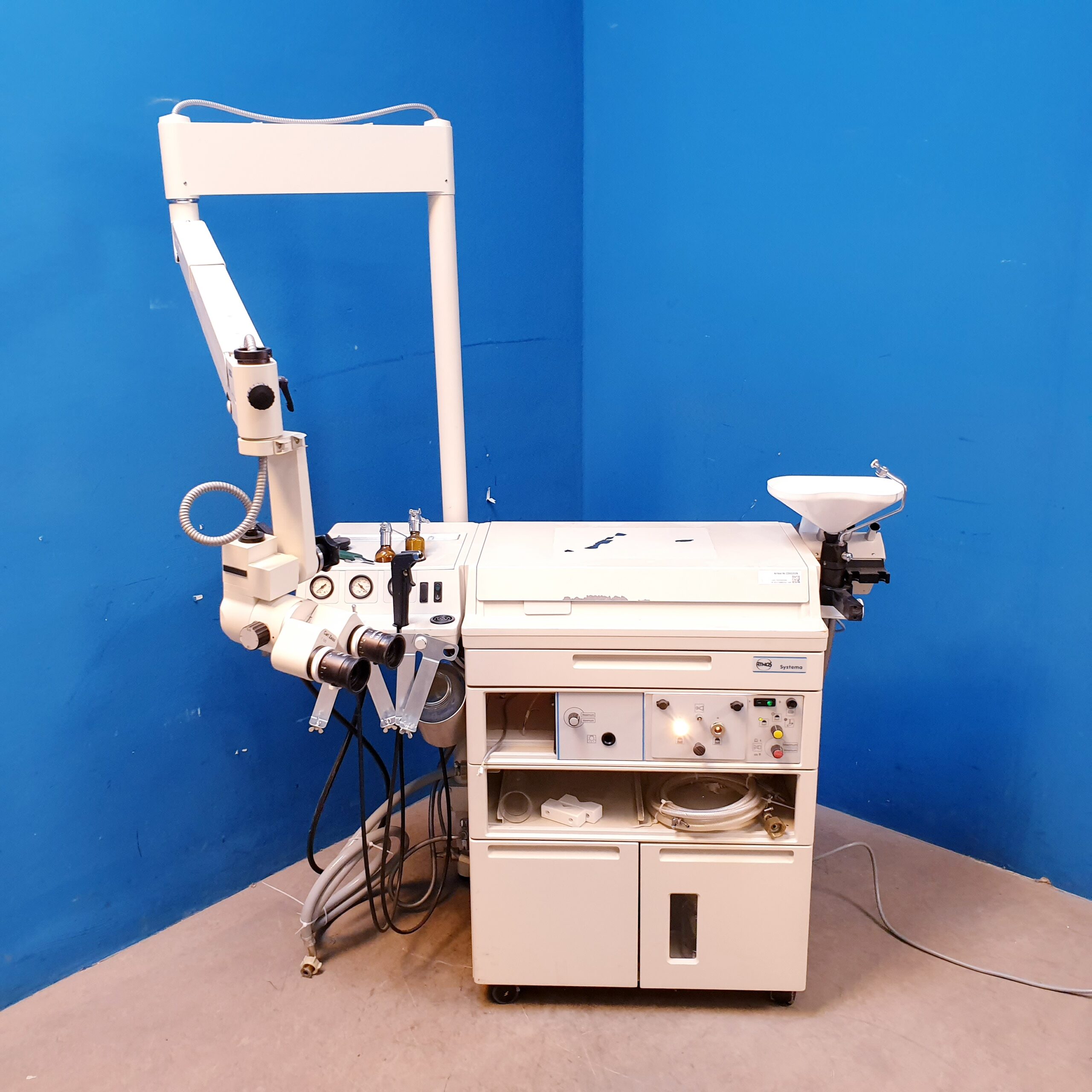 Atmos Systema HNO-Behandlungseinheit mit OPMI 9-FC Mikroskop — image 1 of 39