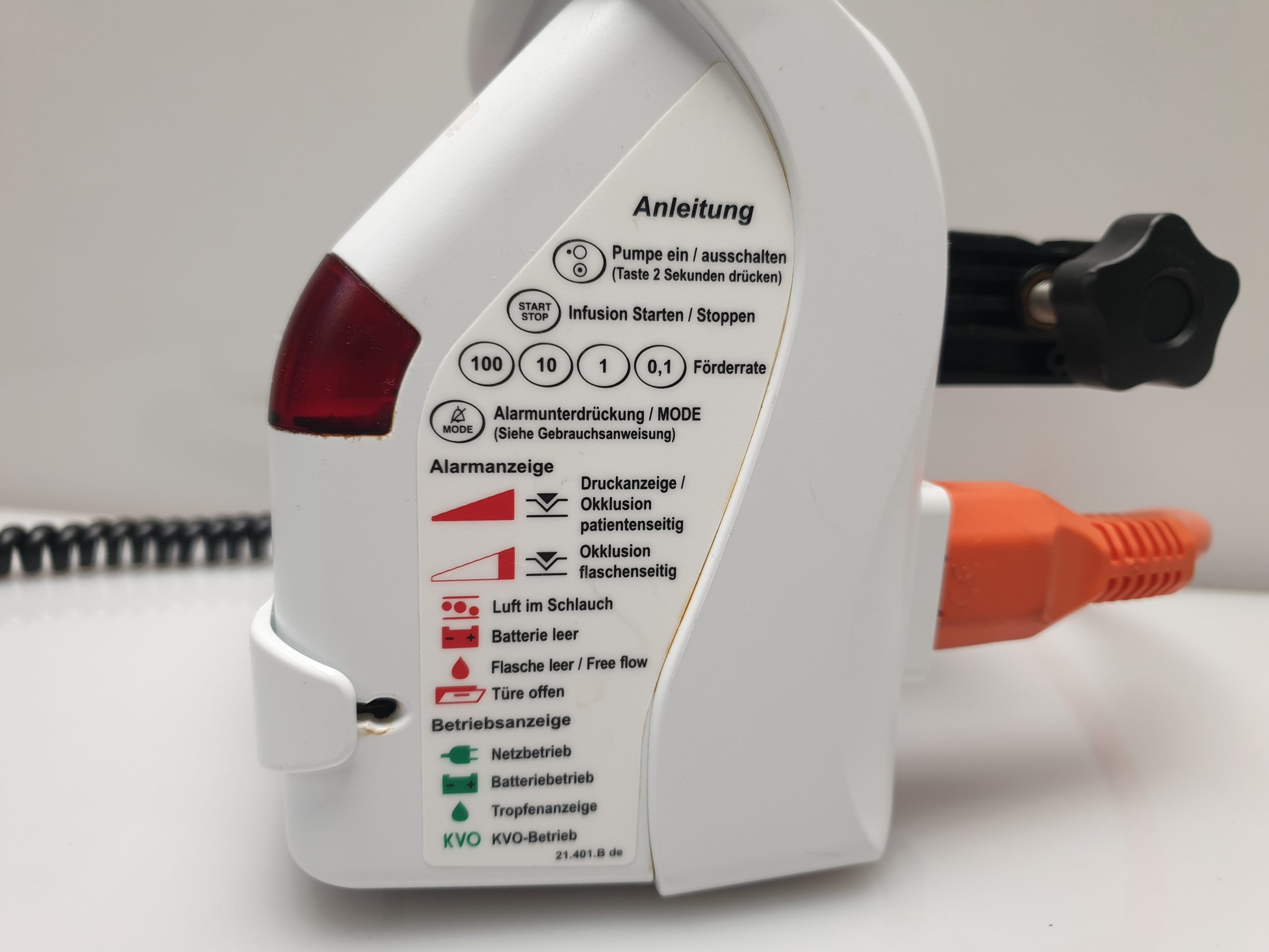 Medi Argus Infusionspumpe 707V 707 V – mit Tropfensensor thumbnail 6