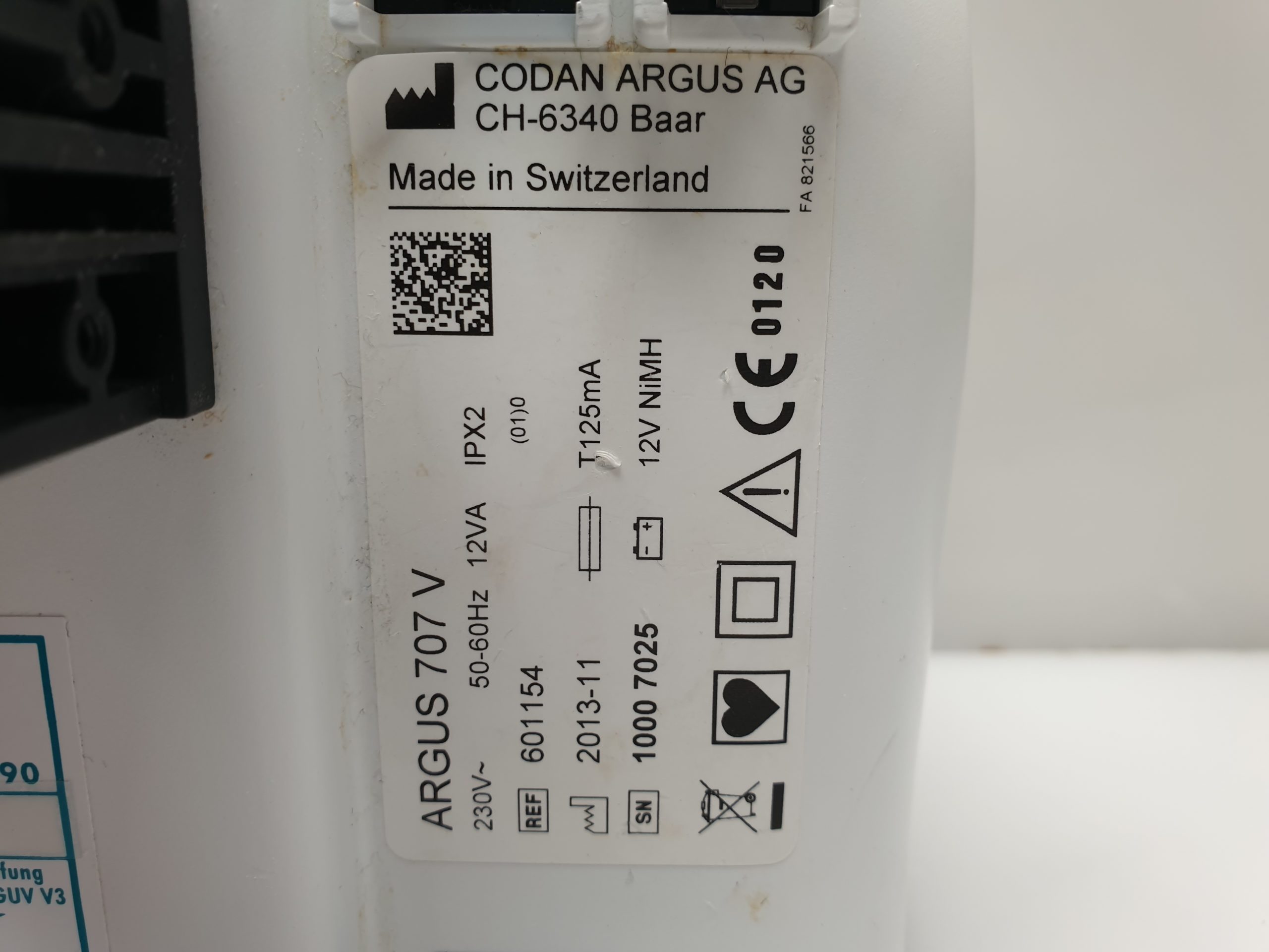 Medi Argus Infusionspumpe 707V 707 V – mit Tropfensensor thumbnail 8