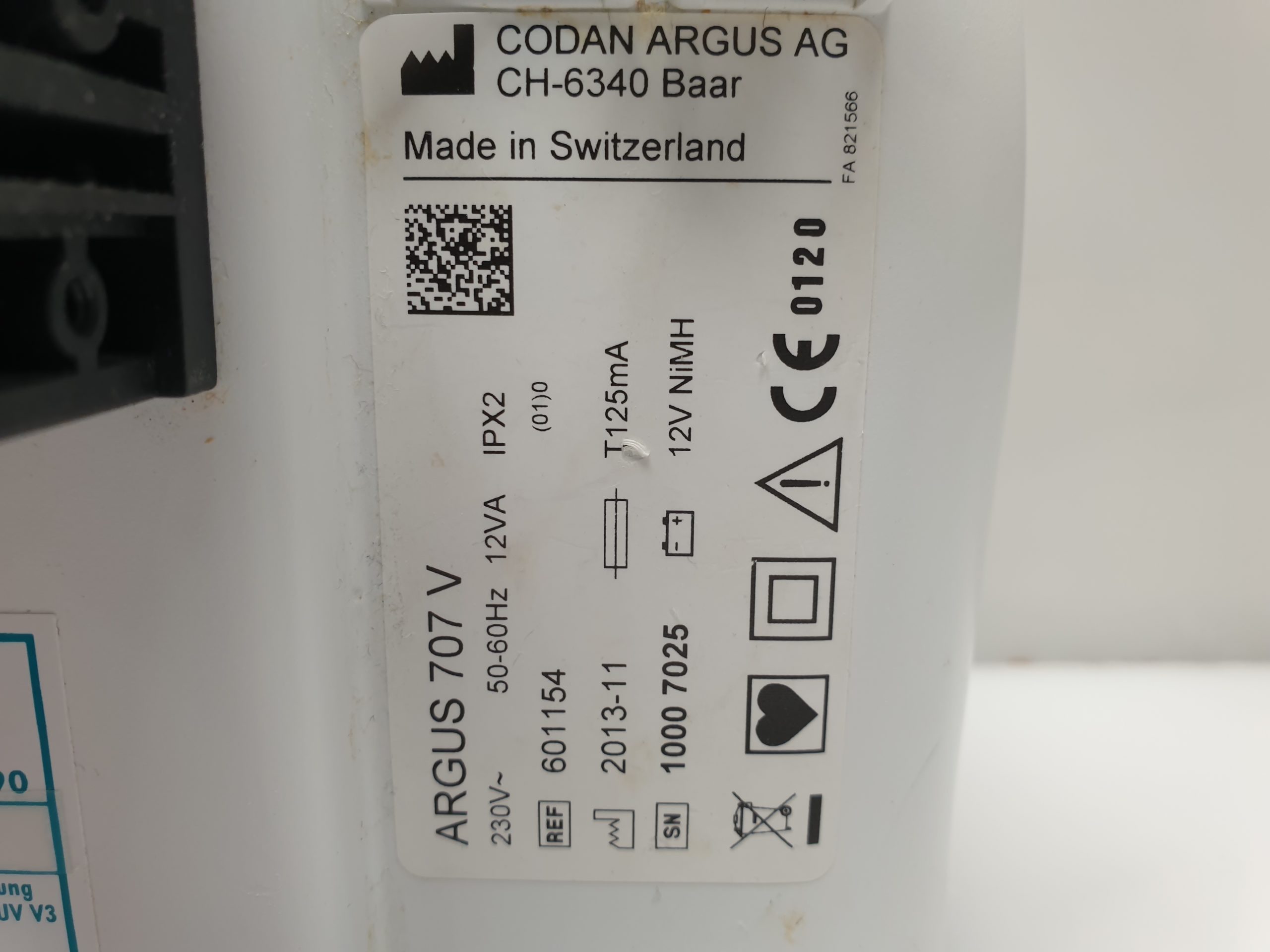 Medi Argus Infusionspumpe 707V 707 V – mit Tropfensensor thumbnail 9