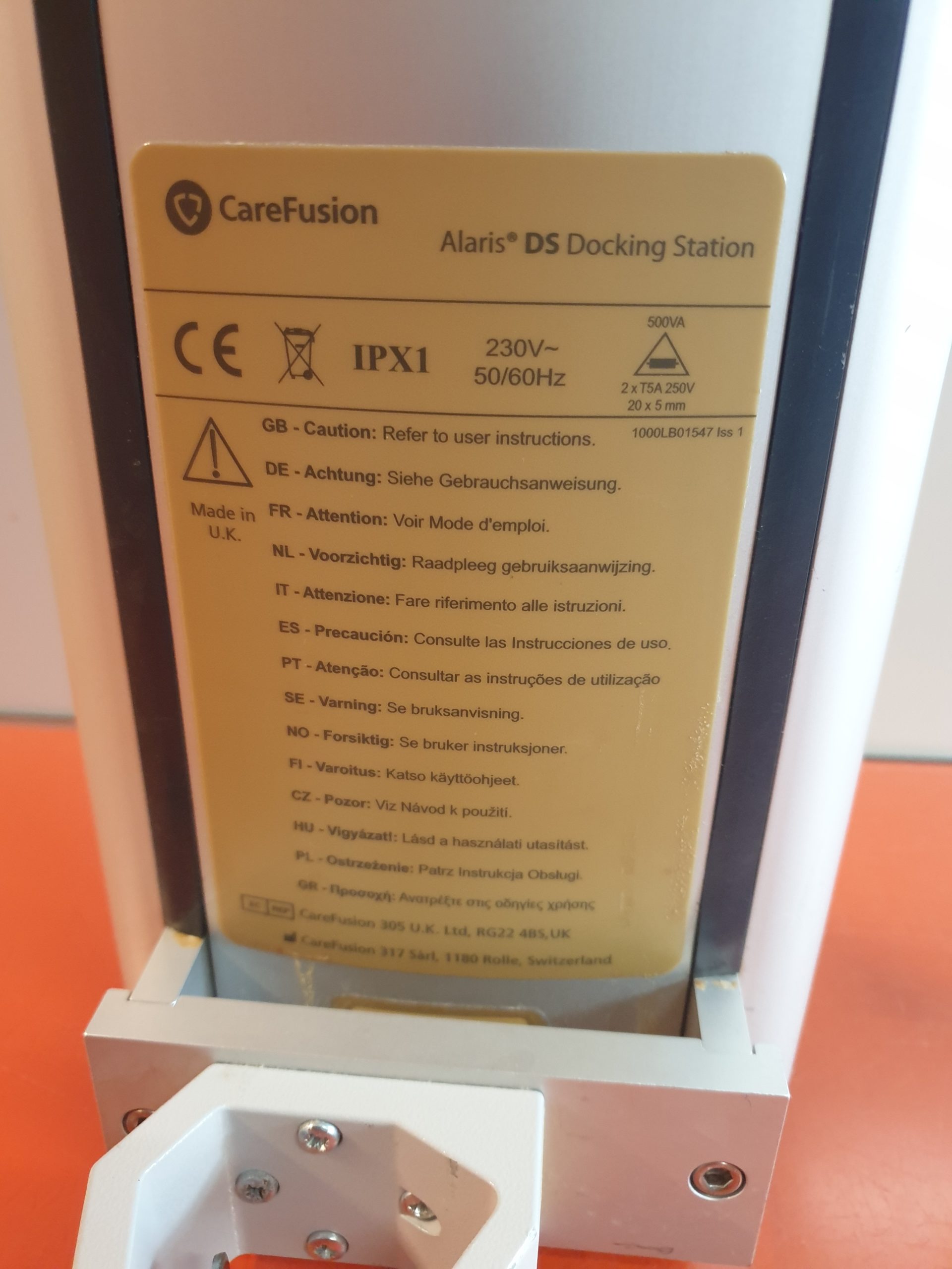 Care Fusion Alaris Asena DS Dockingstation für 06 Pumpen thumbnail 8