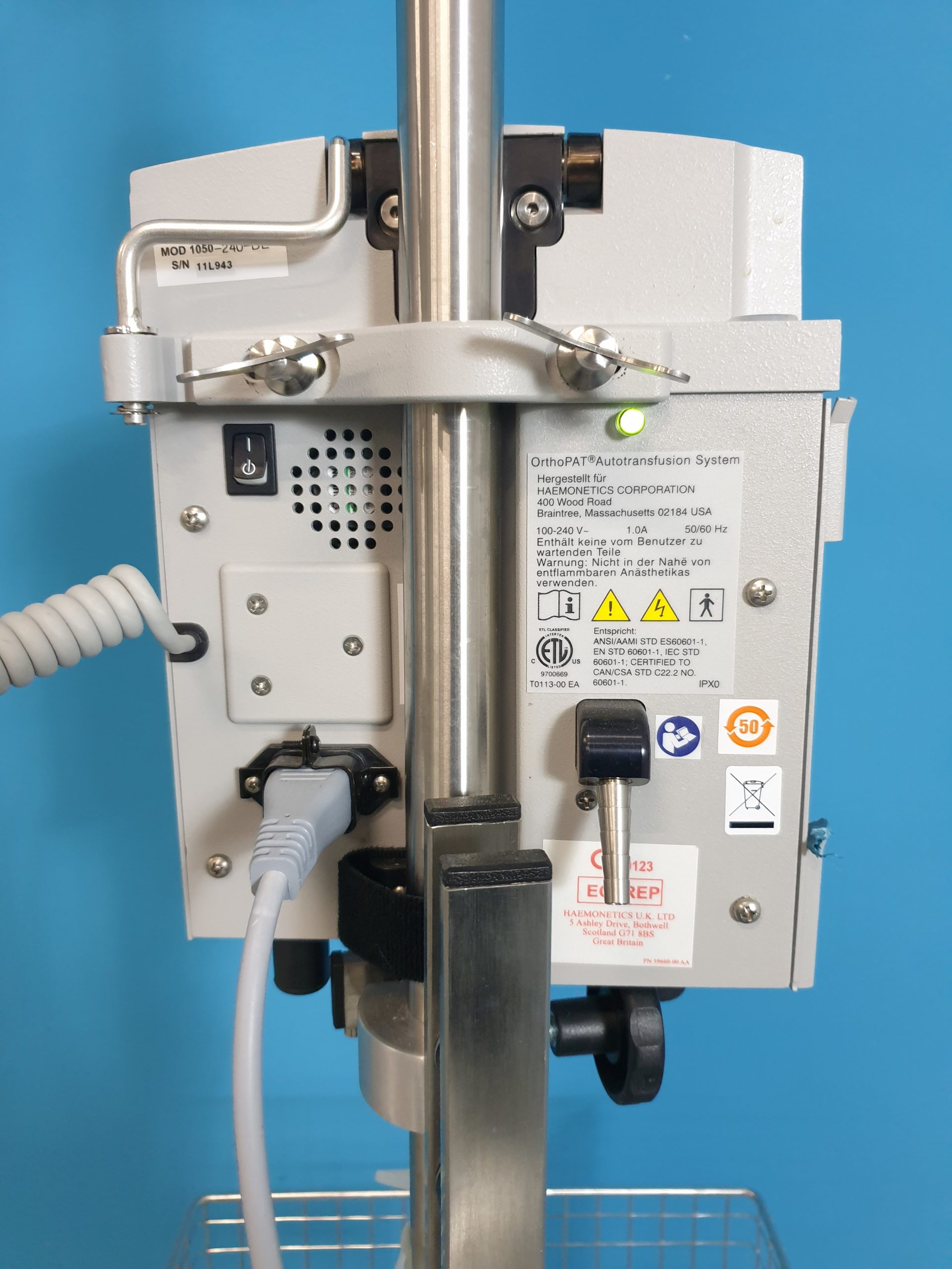 OrthoPat Haemonetics – Autotransfusion System thumbnail 2