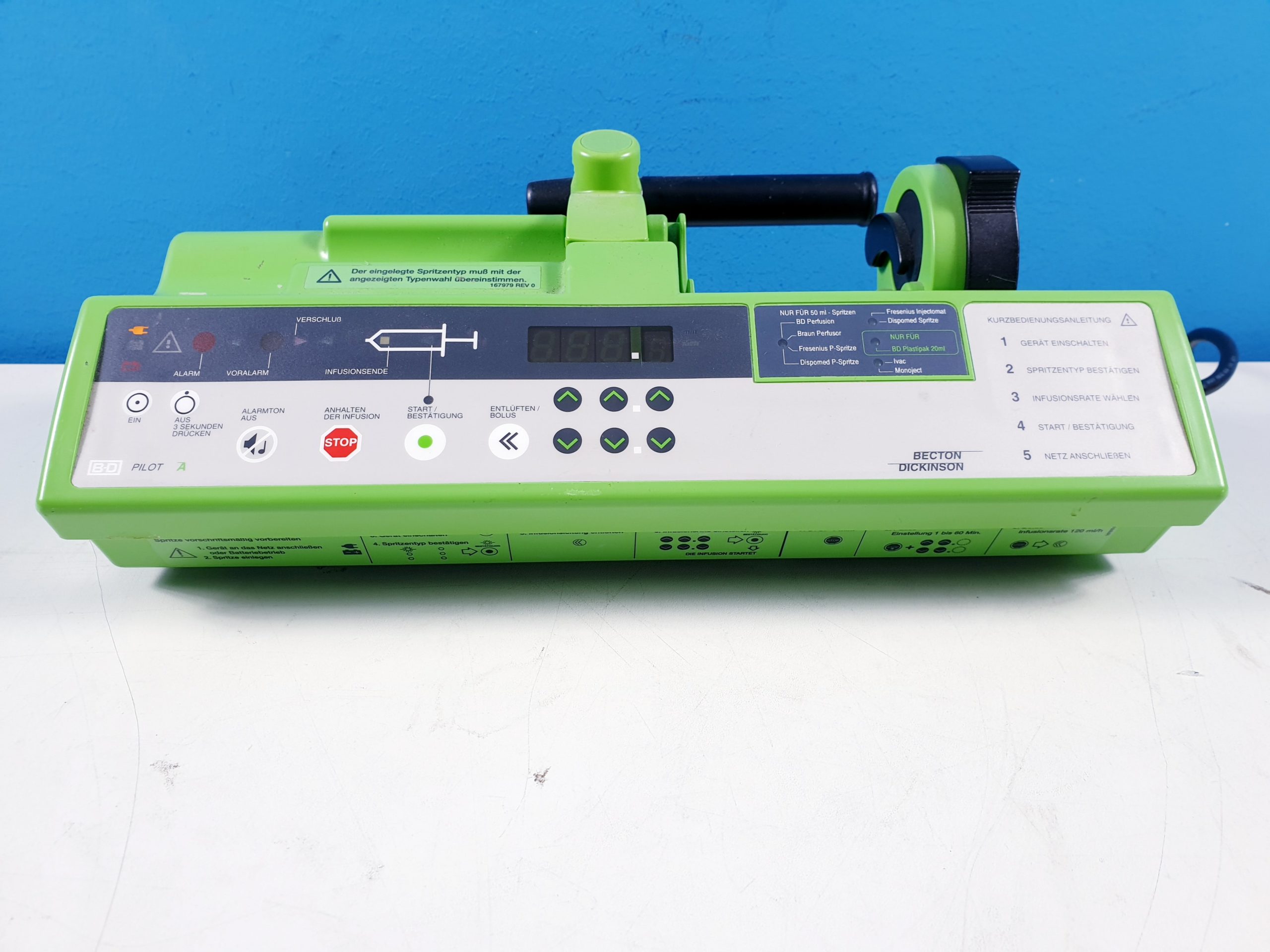 Becton Dickinson Fresenius Pilot A Spritzenpumpe BD Pilot — image 1 of 5