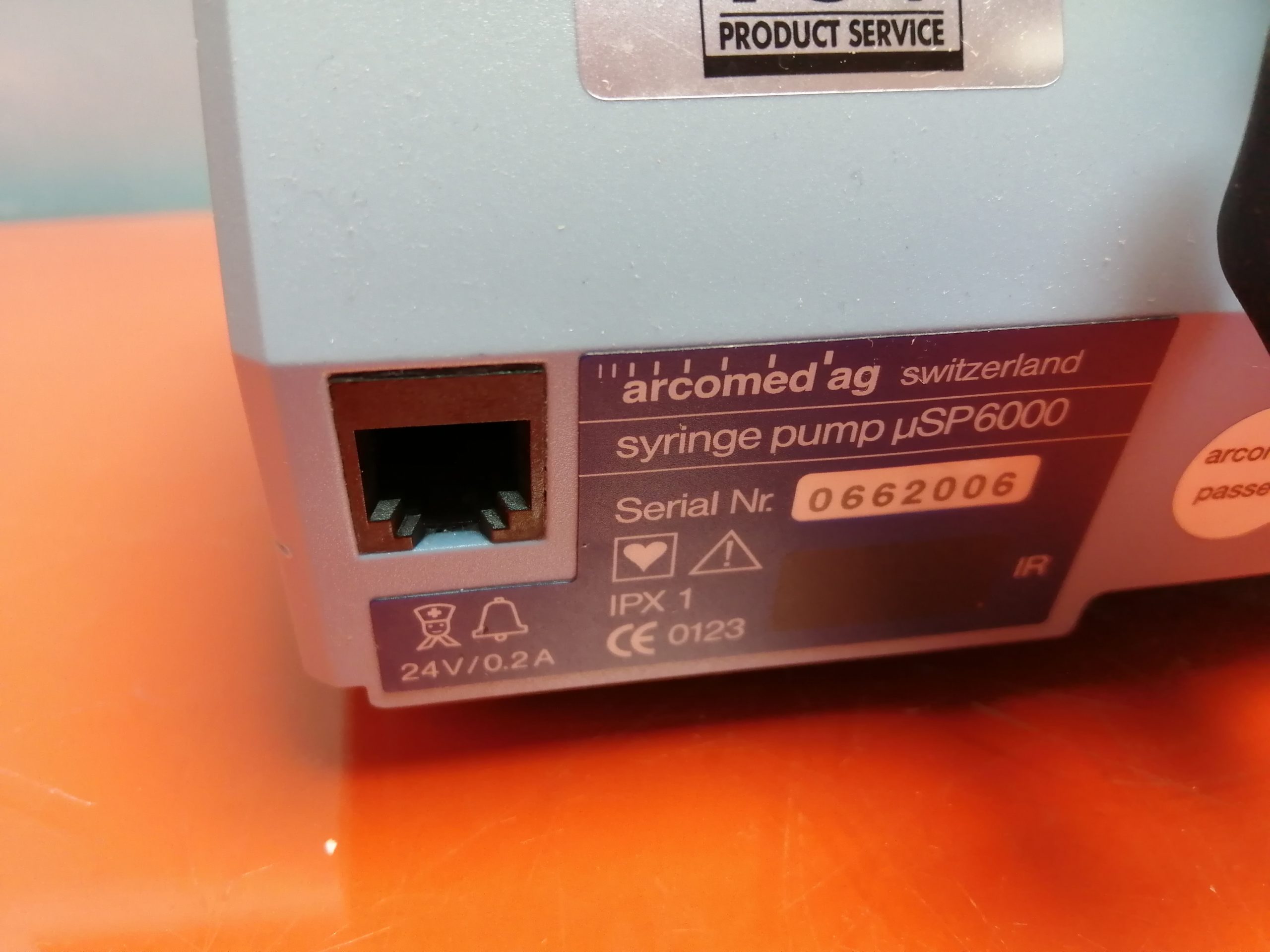 Arcomed AG USP 6000 syramed Spritzepumpe Infusionspumpe thumbnail 3