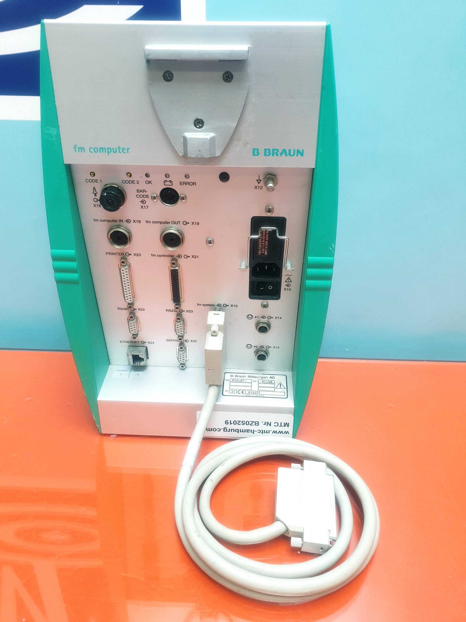 B BRAUN FM Segment I Pump Controller + FM Computer thumbnail 6