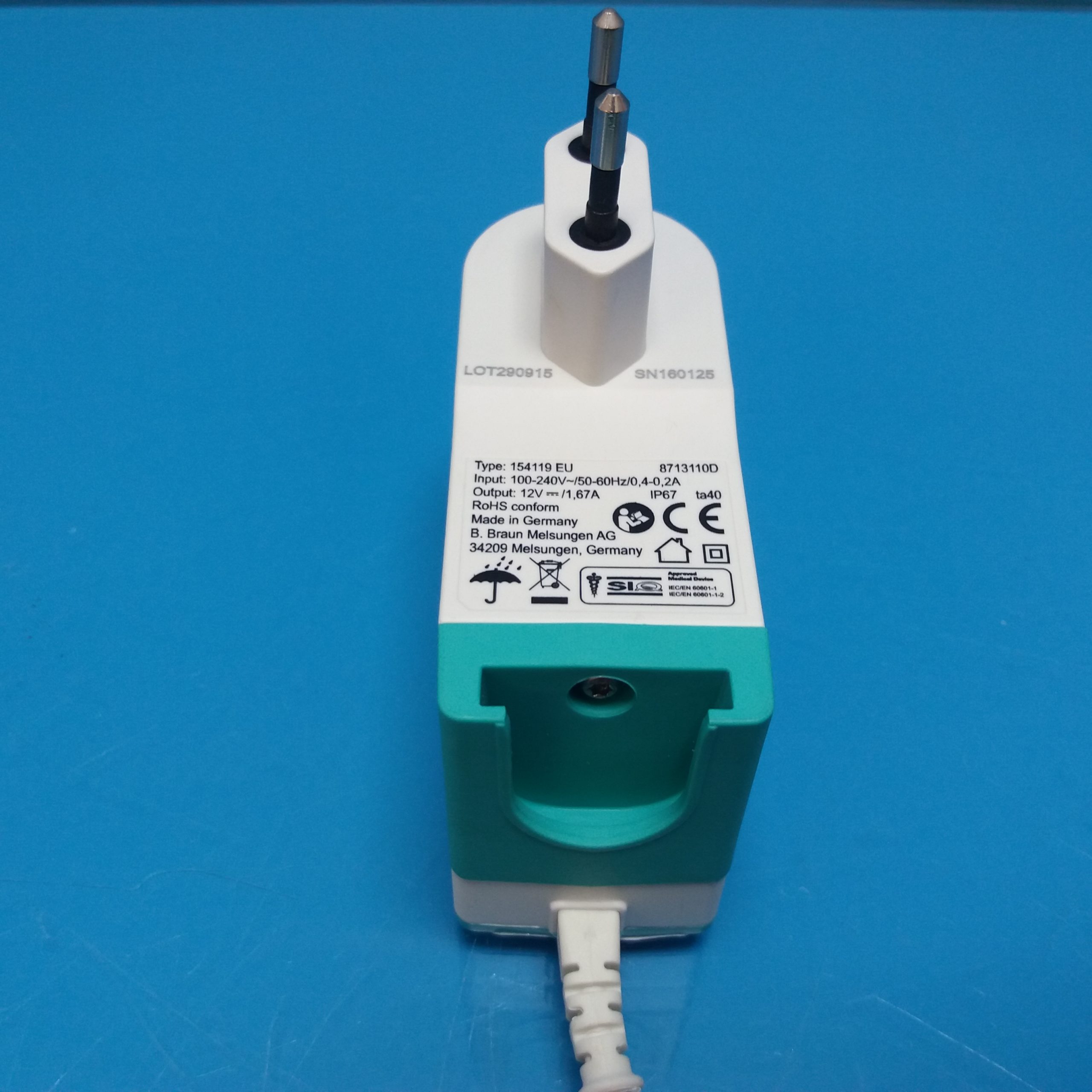 B.Braun 154119 SPACE Power Supply // Netzteil — image 1 of 2