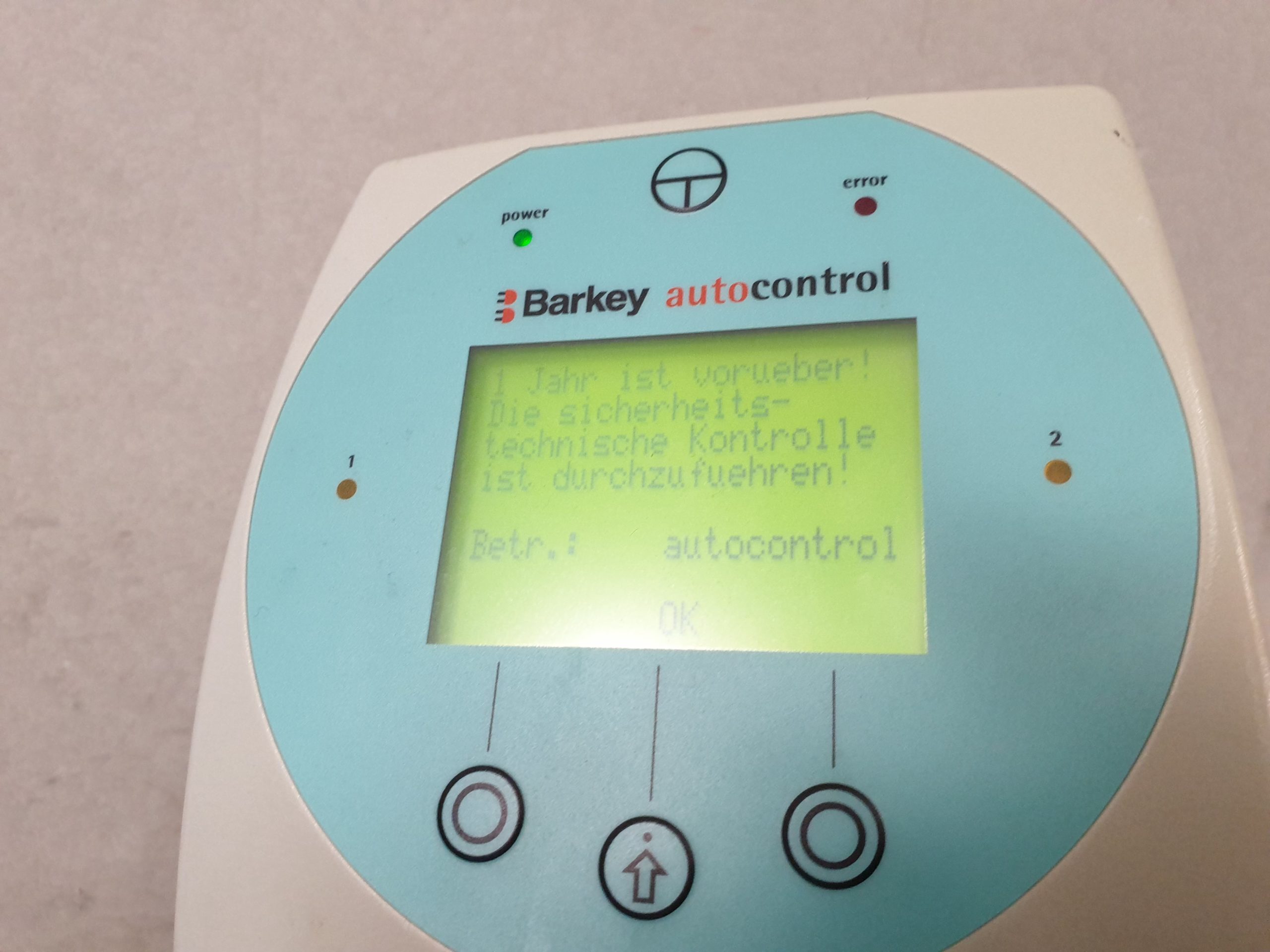 Barkey Autocontrol 3XPT Regeleinheit für zwei Wärmegeräte thumbnail 5