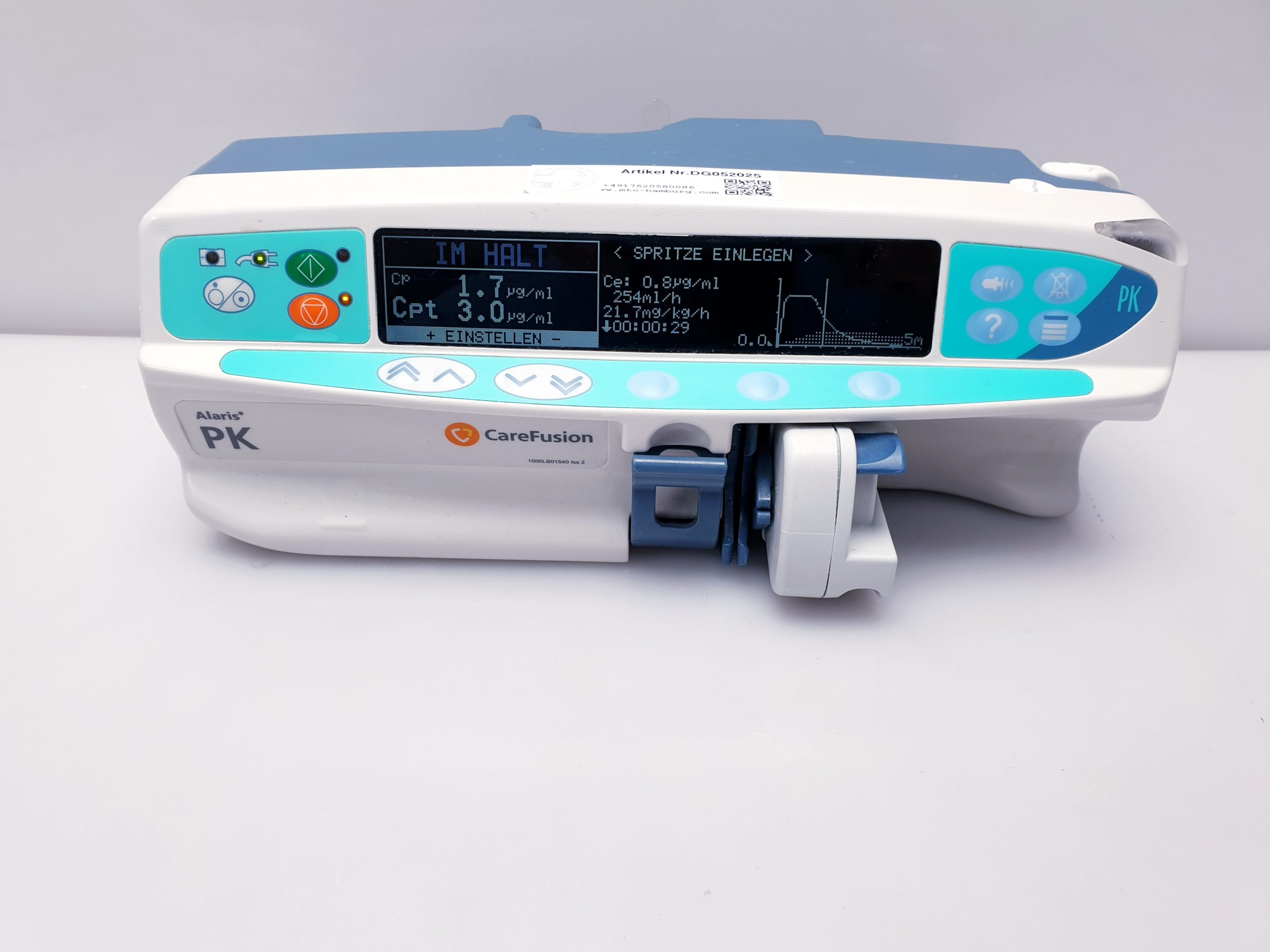 Carefusion Alaris PK Spritzenpumpe thumbnail 3