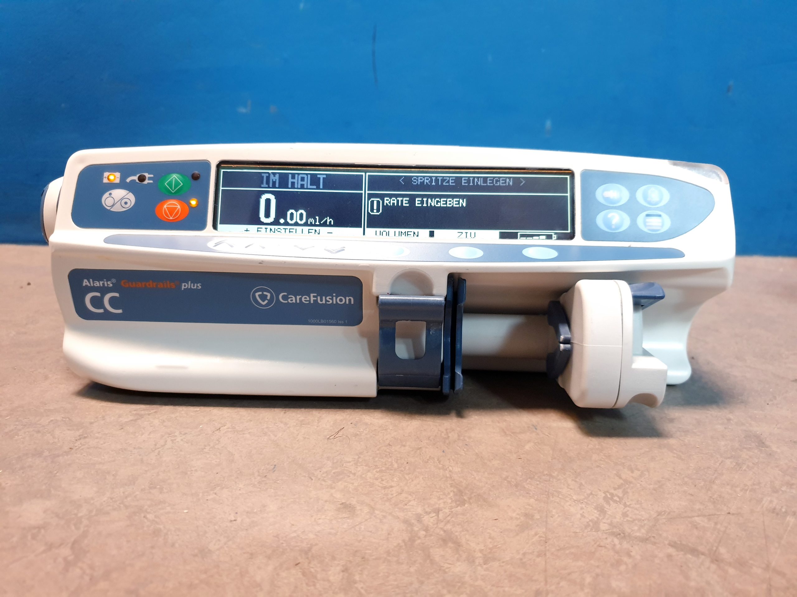 Alaris Carefusion Alaris CC Guardrails Plus Spritzenpumpe thumbnail 3