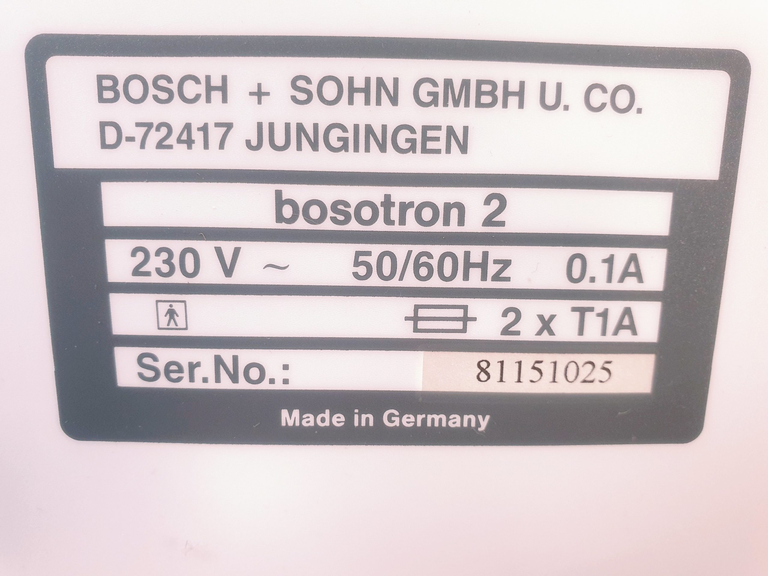 Bosch und Sohn BOSO Bosotron 2 vollautomatisches Blutdruckmessgeraet thumbnail 5