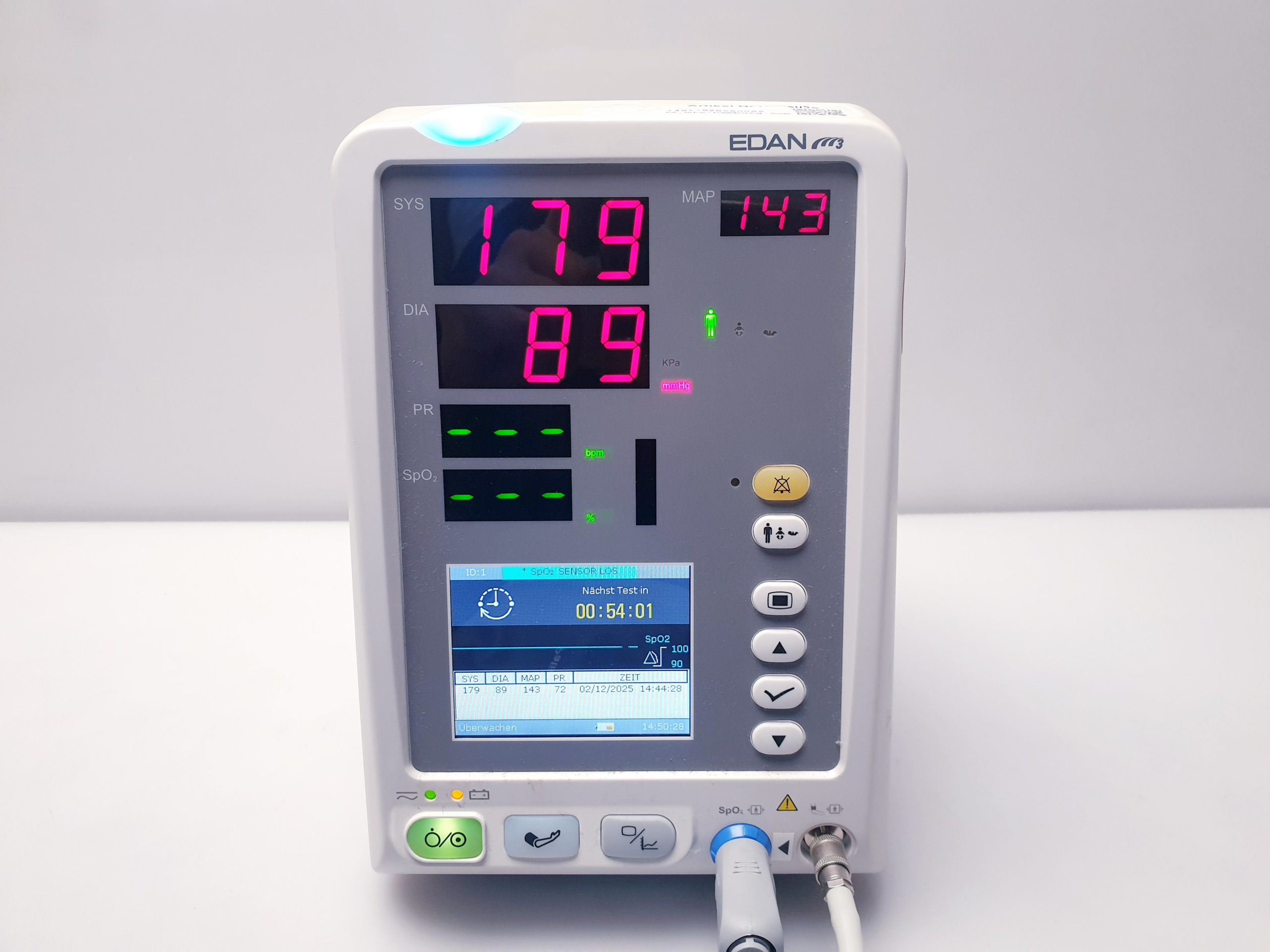 EDAN M3A Vital Signs Monitor NiBp + SpO2 thumbnail 11