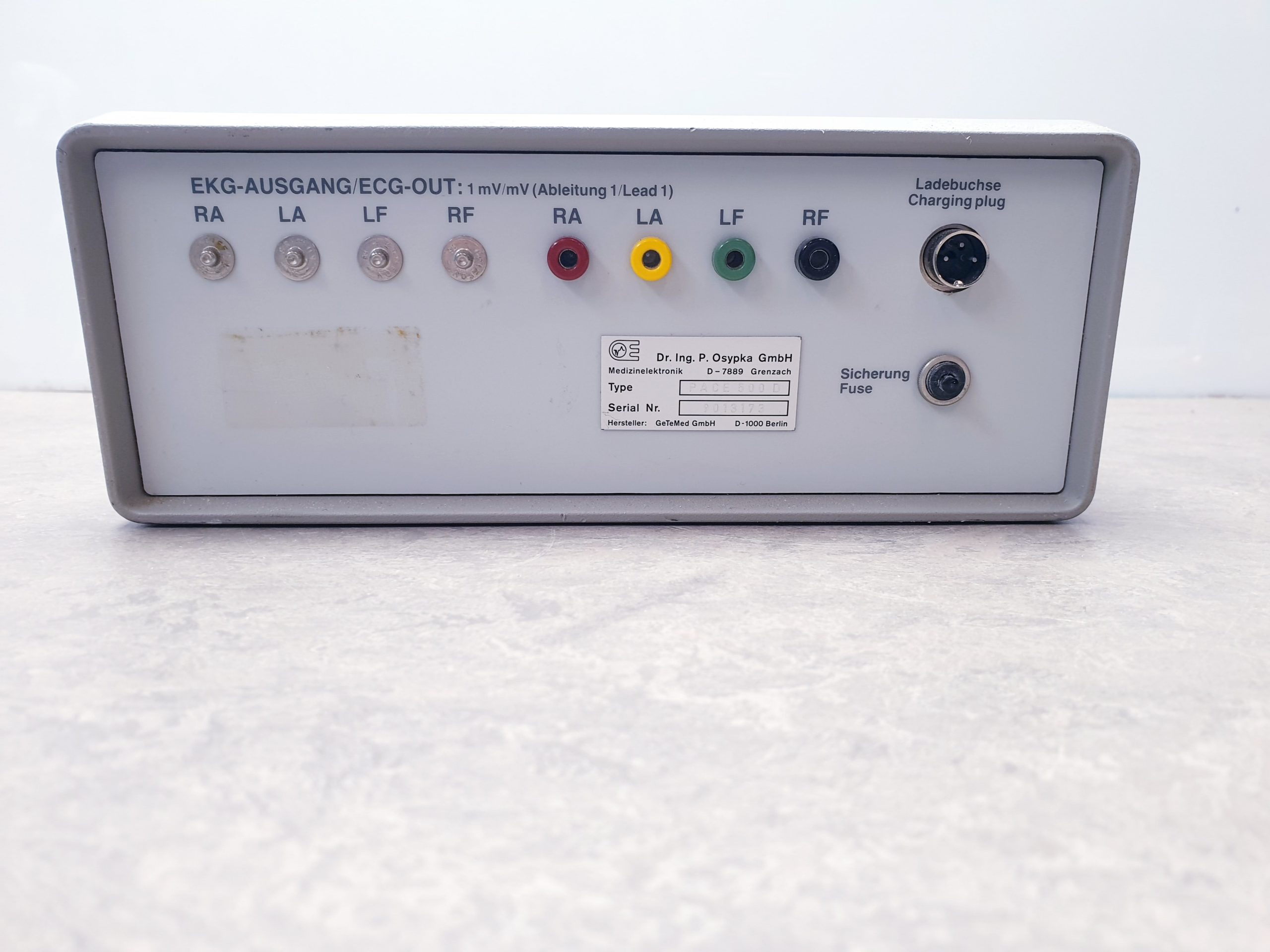 OSYPKA Pace 500D Defibrillator Hochfrequenzgenerator -Netzteil fehlt thumbnail 6