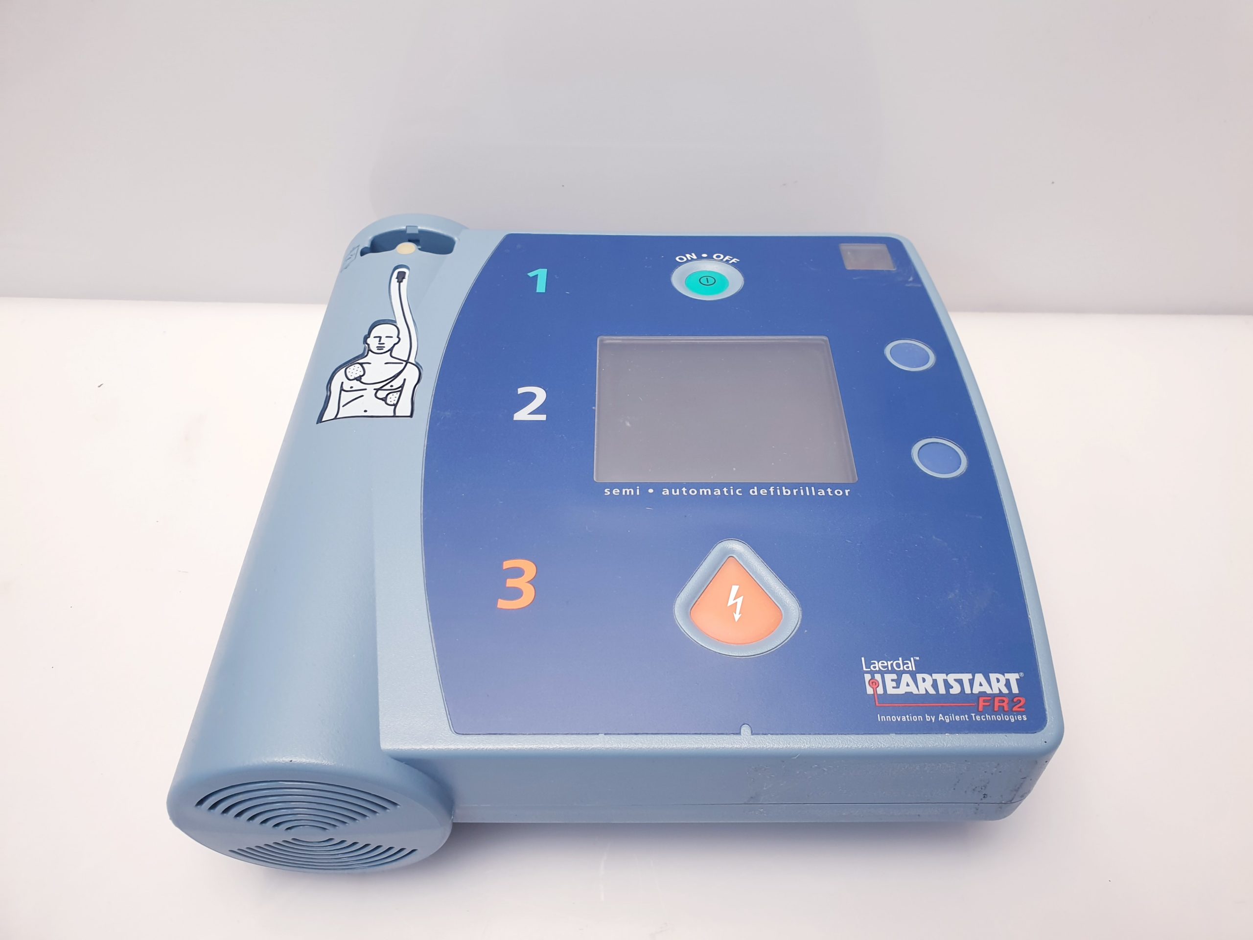 Laerdal heartstart fr2 semi automatic Defibrillator mit Batterie thumbnail 4