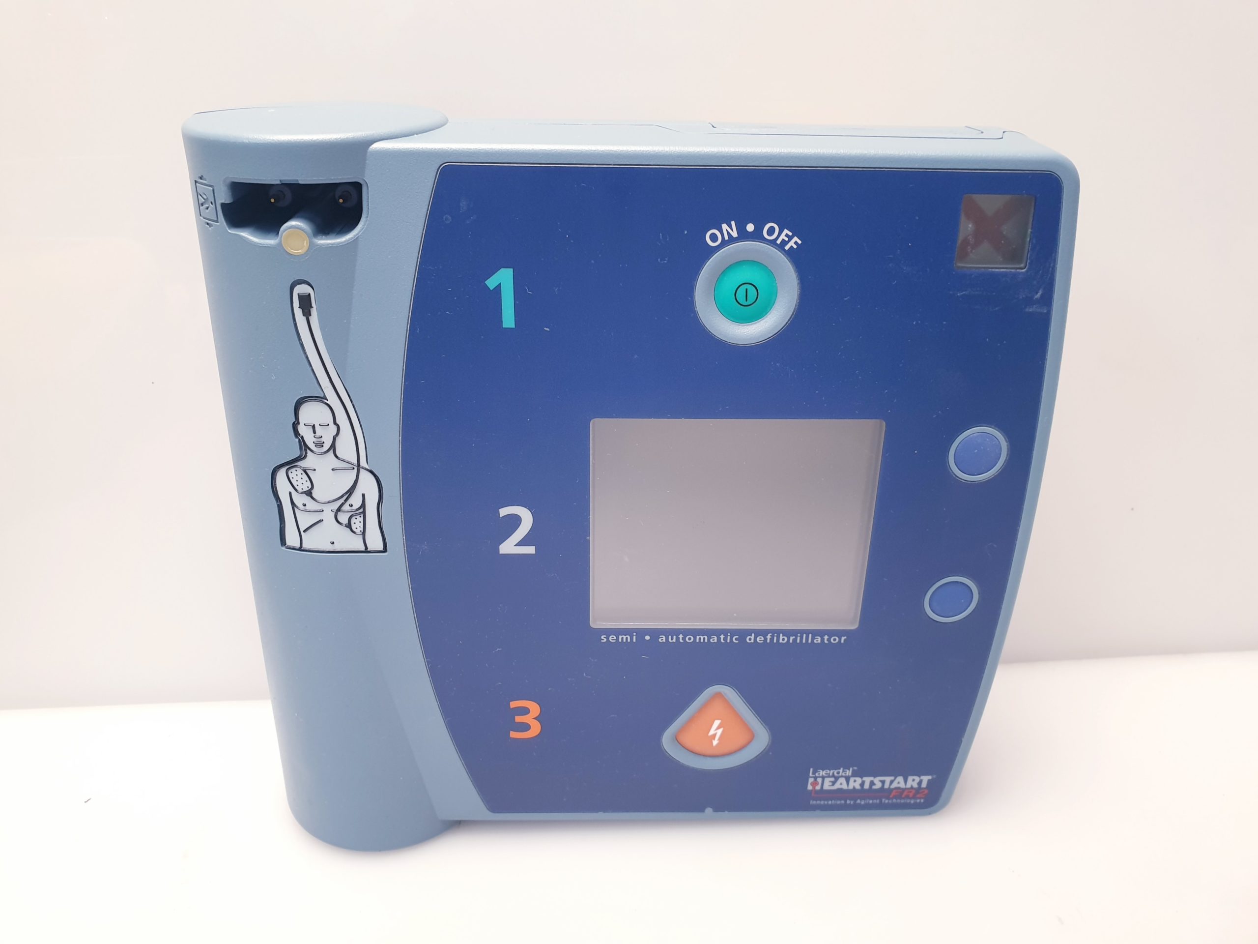 Laerdal heartstart fr2 semi automatic Defibrillator mit Batterie thumbnail 5