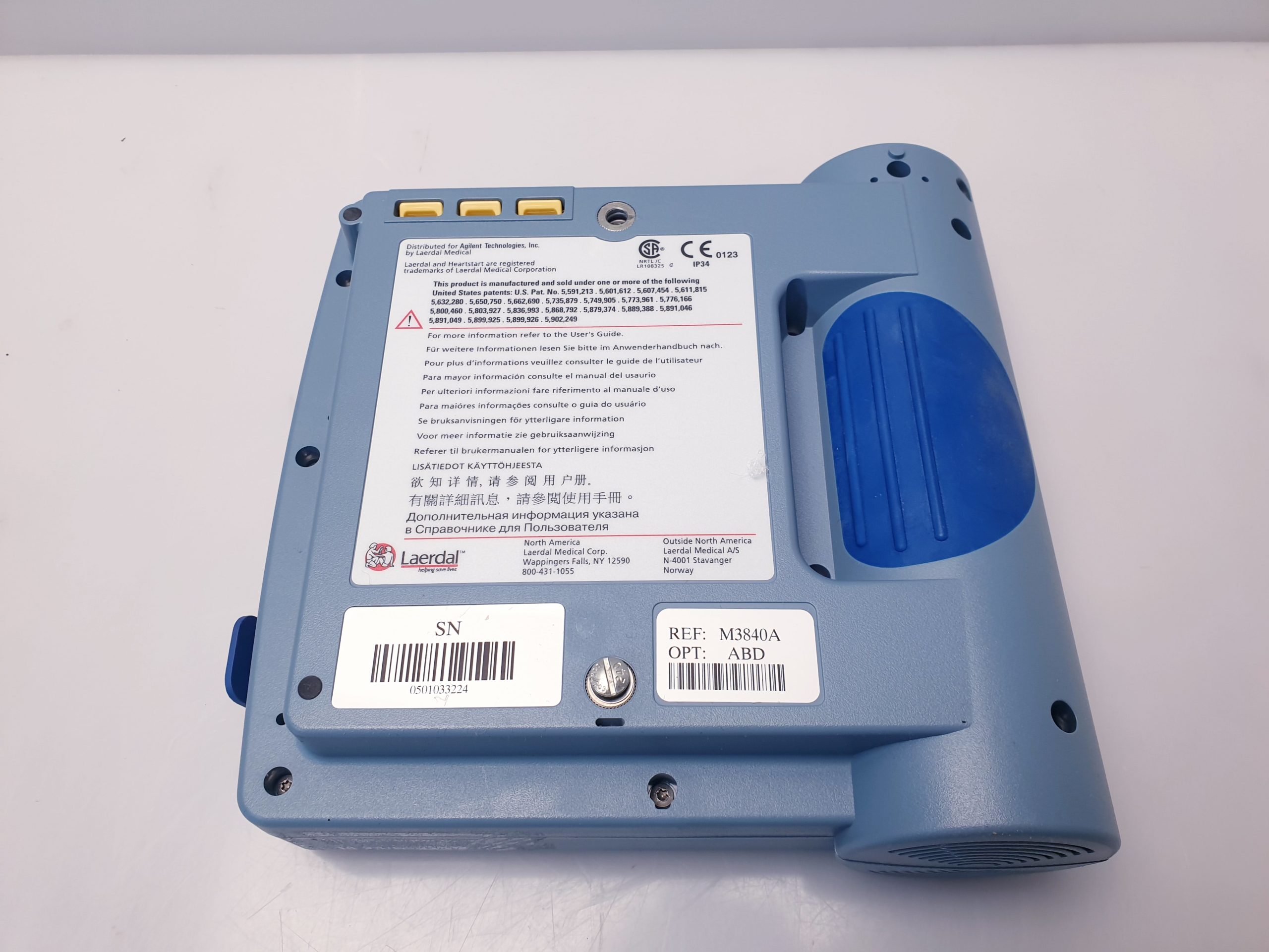 Laerdal heartstart fr2 semi automatic Defibrillator mit Batterie thumbnail 6