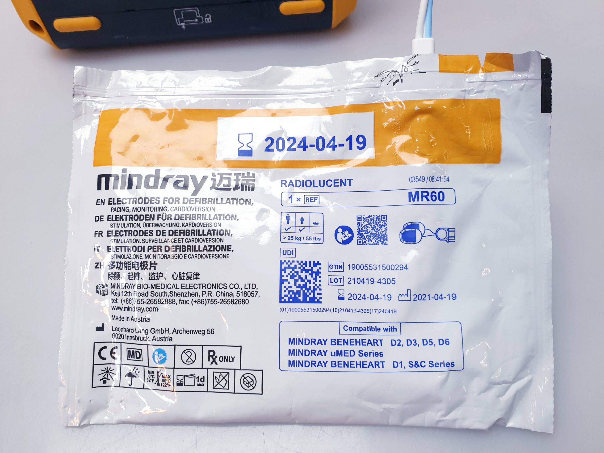 Mindray Beneheart D1 Defi Defibrilator thumbnail 4