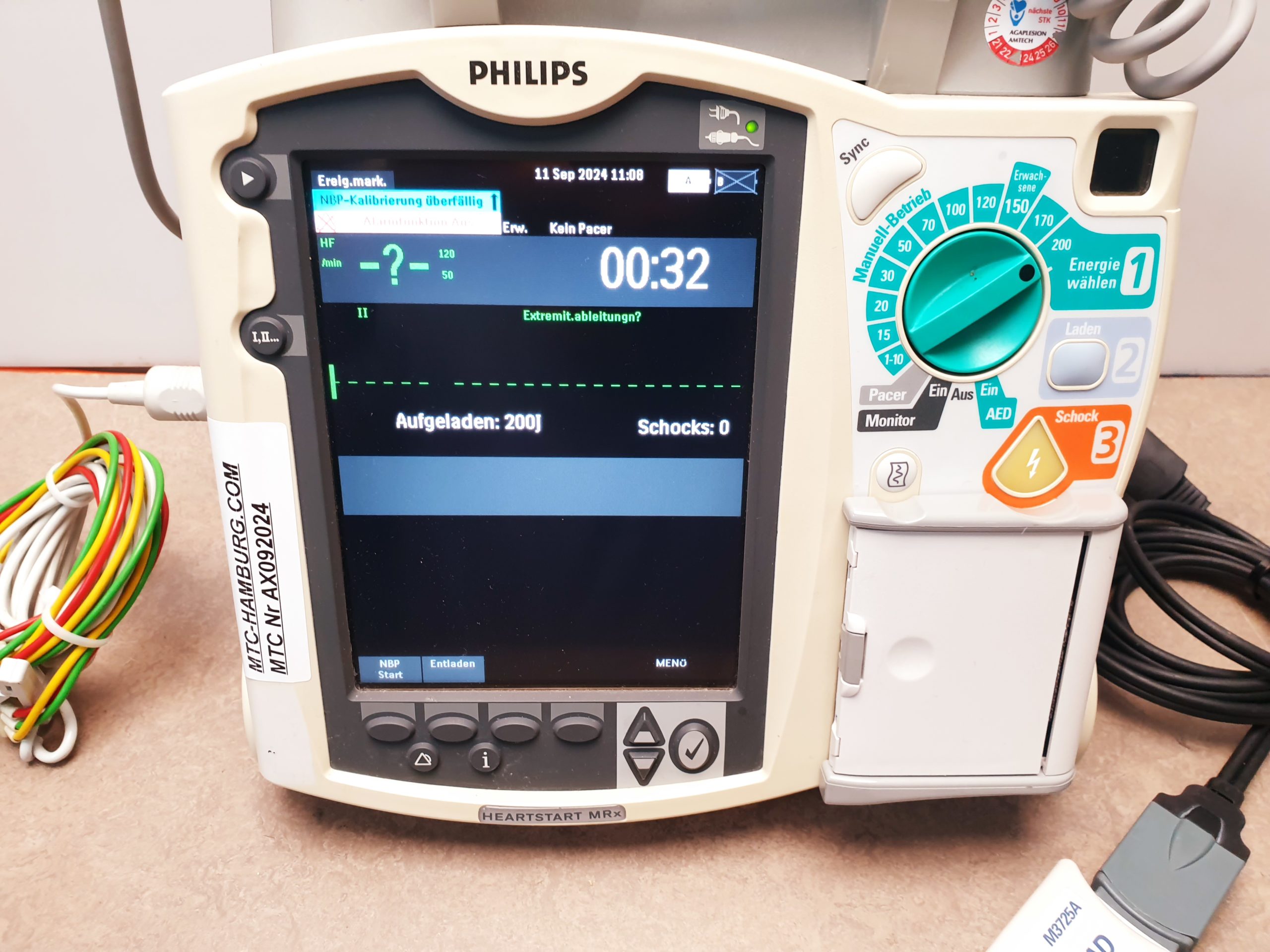 Philips Heartstart MRx Defibrillator thumbnail 5