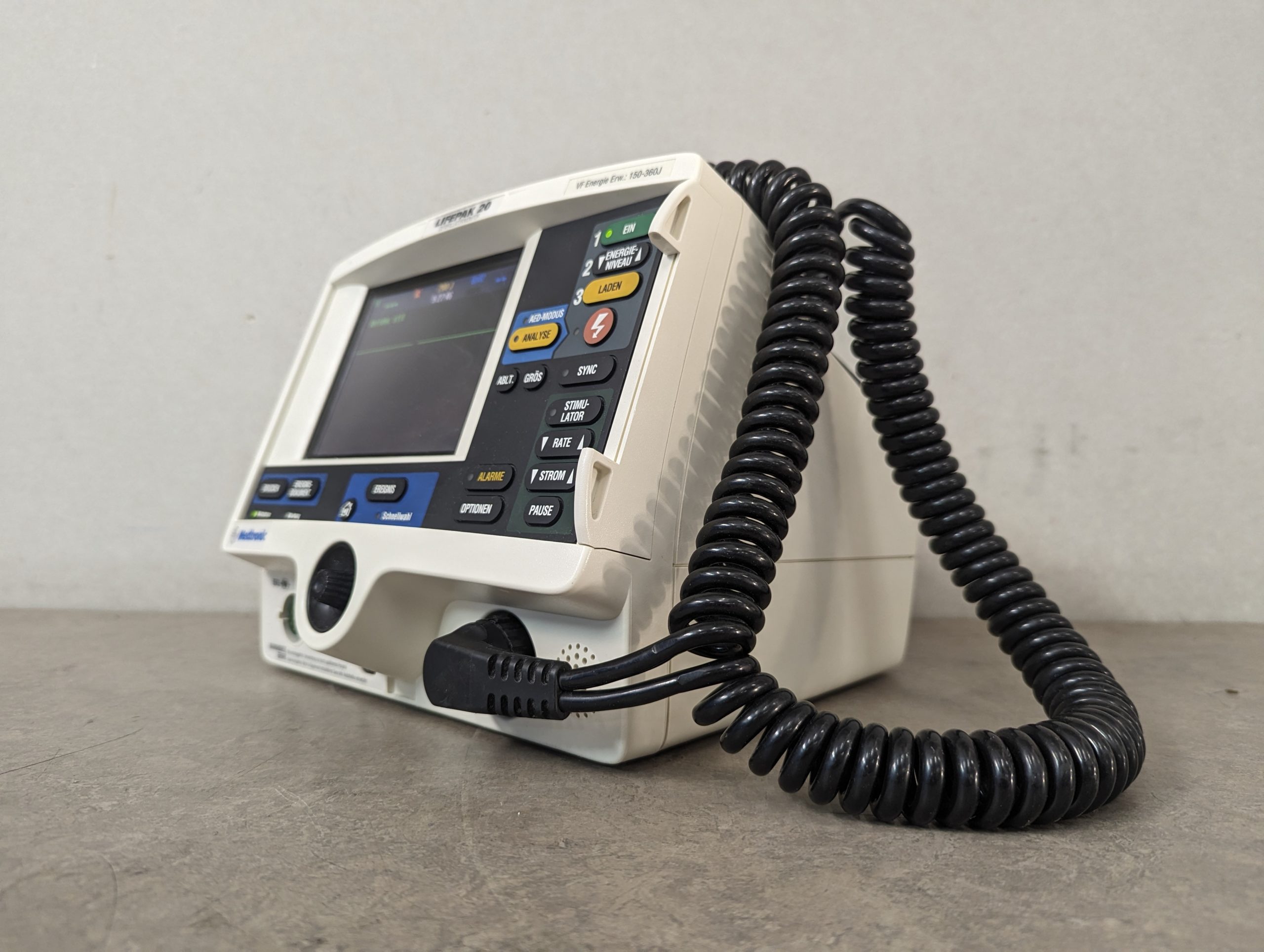 Medtronic Lifepak 20 Physio-Control Defibrillator Monitor thumbnail 12