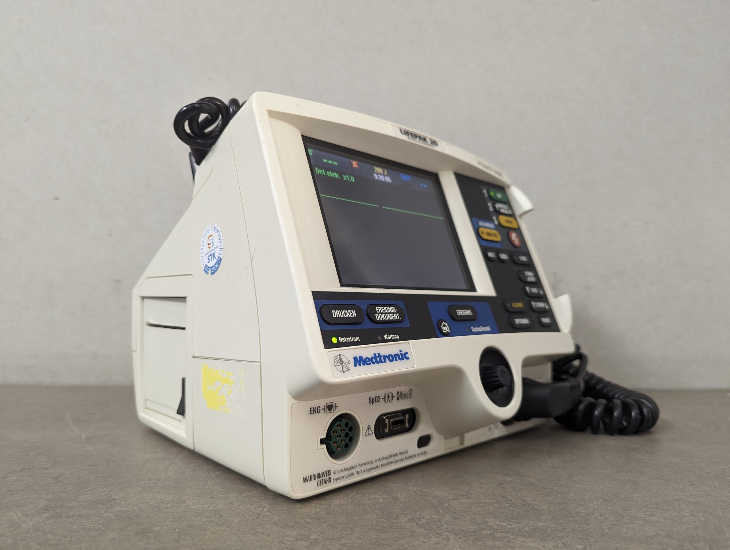 Medtronic Lifepak 20 Physio-Control Defibrillator Monitor thumbnail 13