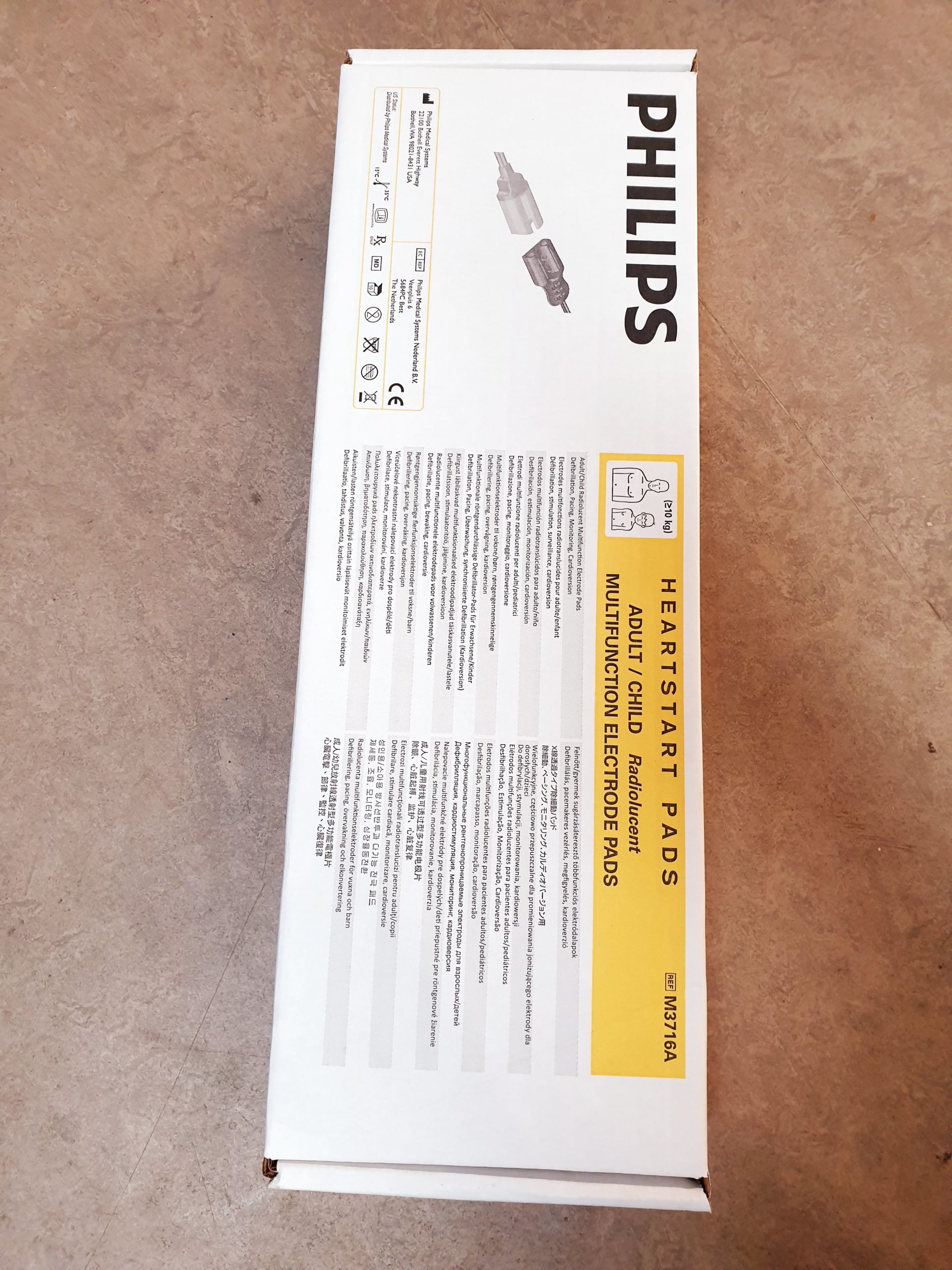 6 X PHILIPS HeartStart XL Defibrillator + 1x Ersatzteilträger ( For Spare Parts ) thumbnail 8