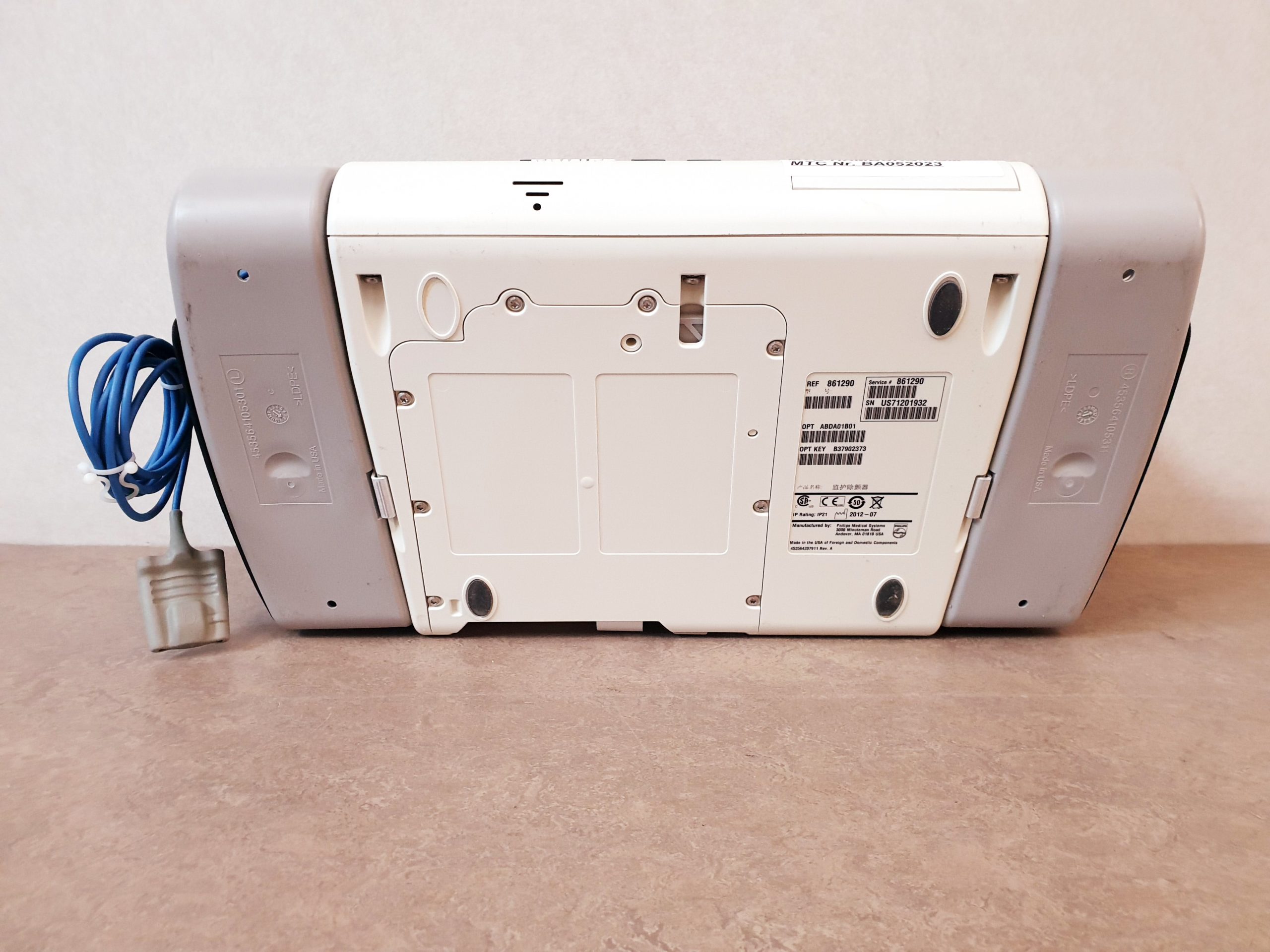 PHILIPS HeartStart XL+ Defi Defibrilator DOM 2012 thumbnail 12