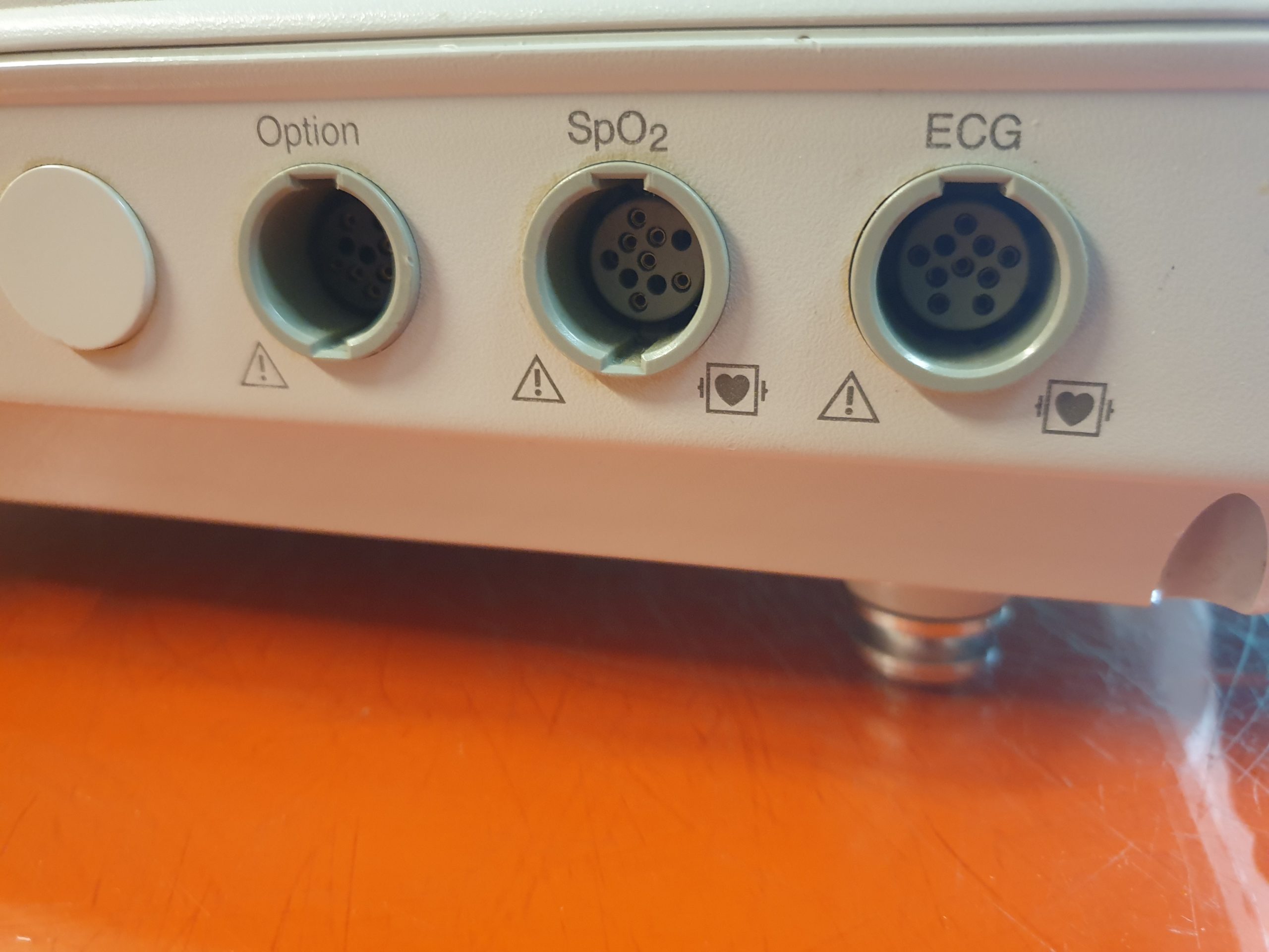 GE Hellige Cardioserv Cardio Serv Defibrillator mit EKG Kabel – thumbnail 5