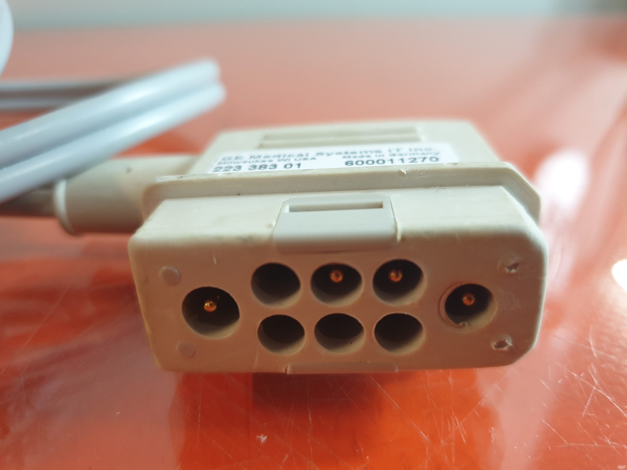 GE Hellige Cardioserv Cardio Serv Defibrillator mit EKG Kabel – thumbnail 10