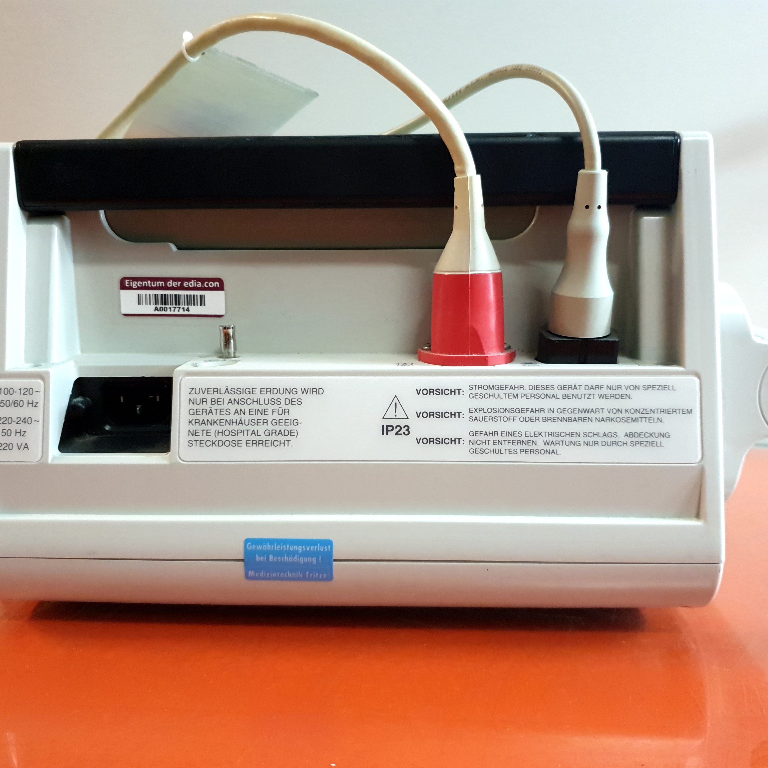 Zoll M Series Defibrillator Biphasisch mit EKG Ableitungskabel thumbnail 7