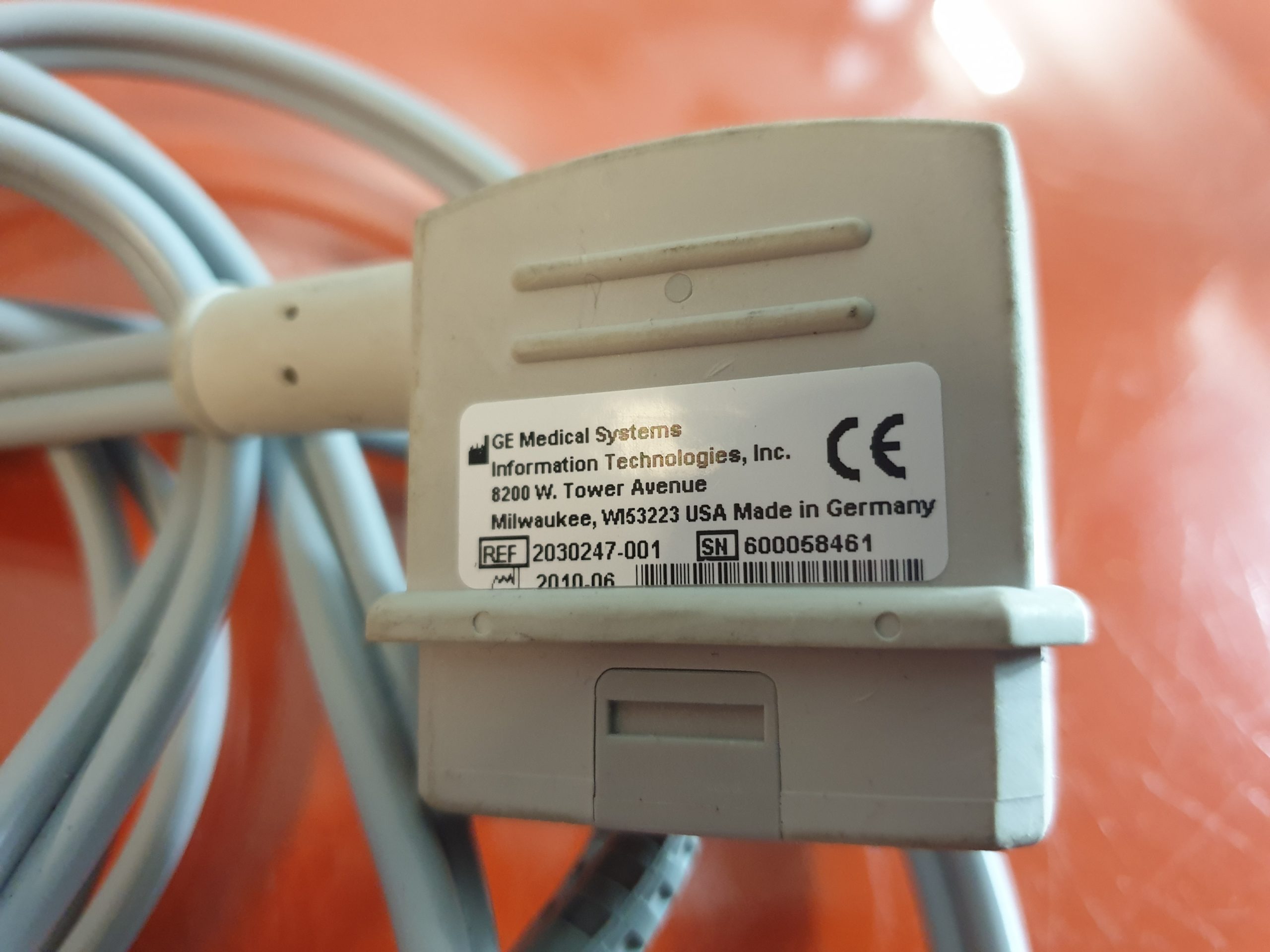 GE Hellige Cardioserv Defibrillator + EKG Ableitungskabel + SpO2 Fingersensor thumbnail 14