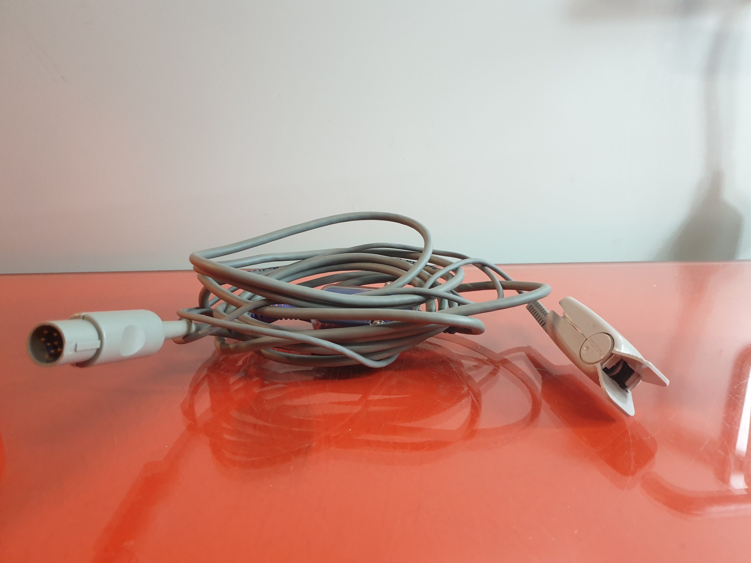 GE Hellige Cardioserv Defibrillator + EKG Ableitungskabel + SpO2 Fingersensor thumbnail 15