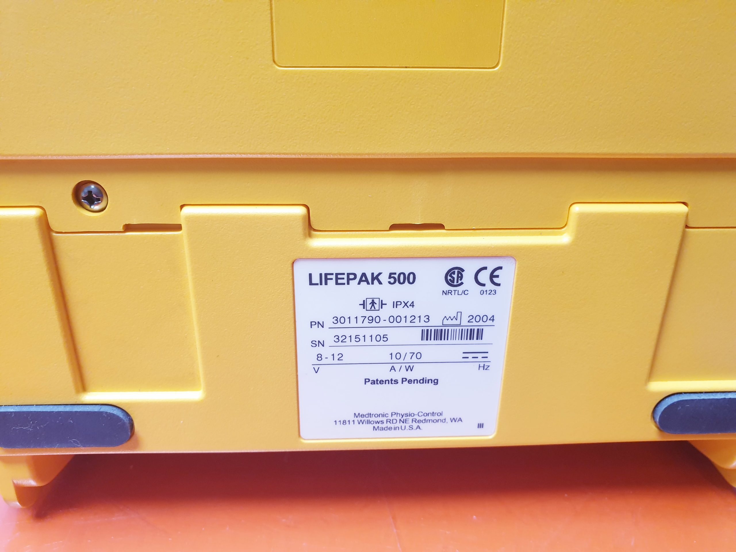 Medtronic Physio-Control Lifepak 500 AED (Automatic External Defibrillator) thumbnail 6