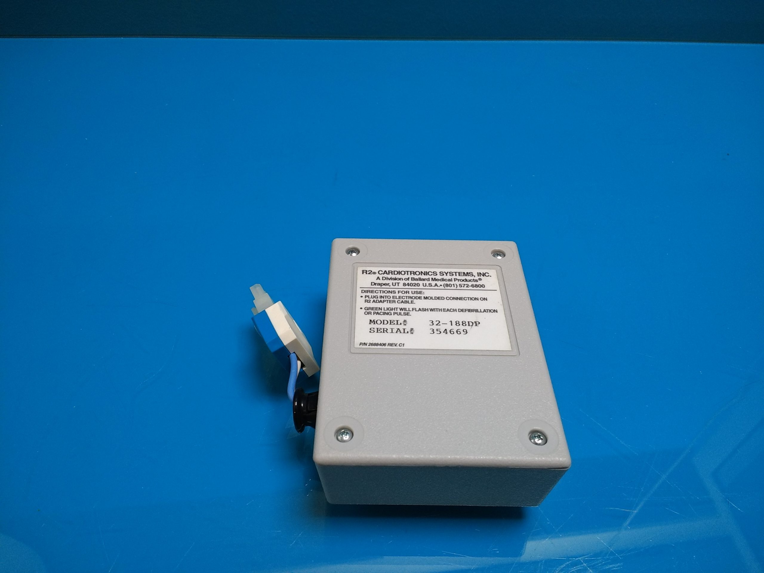 R2 Cardiotronics 32-188DP 32-188 DP Defibrilator Tester thumbnail 5