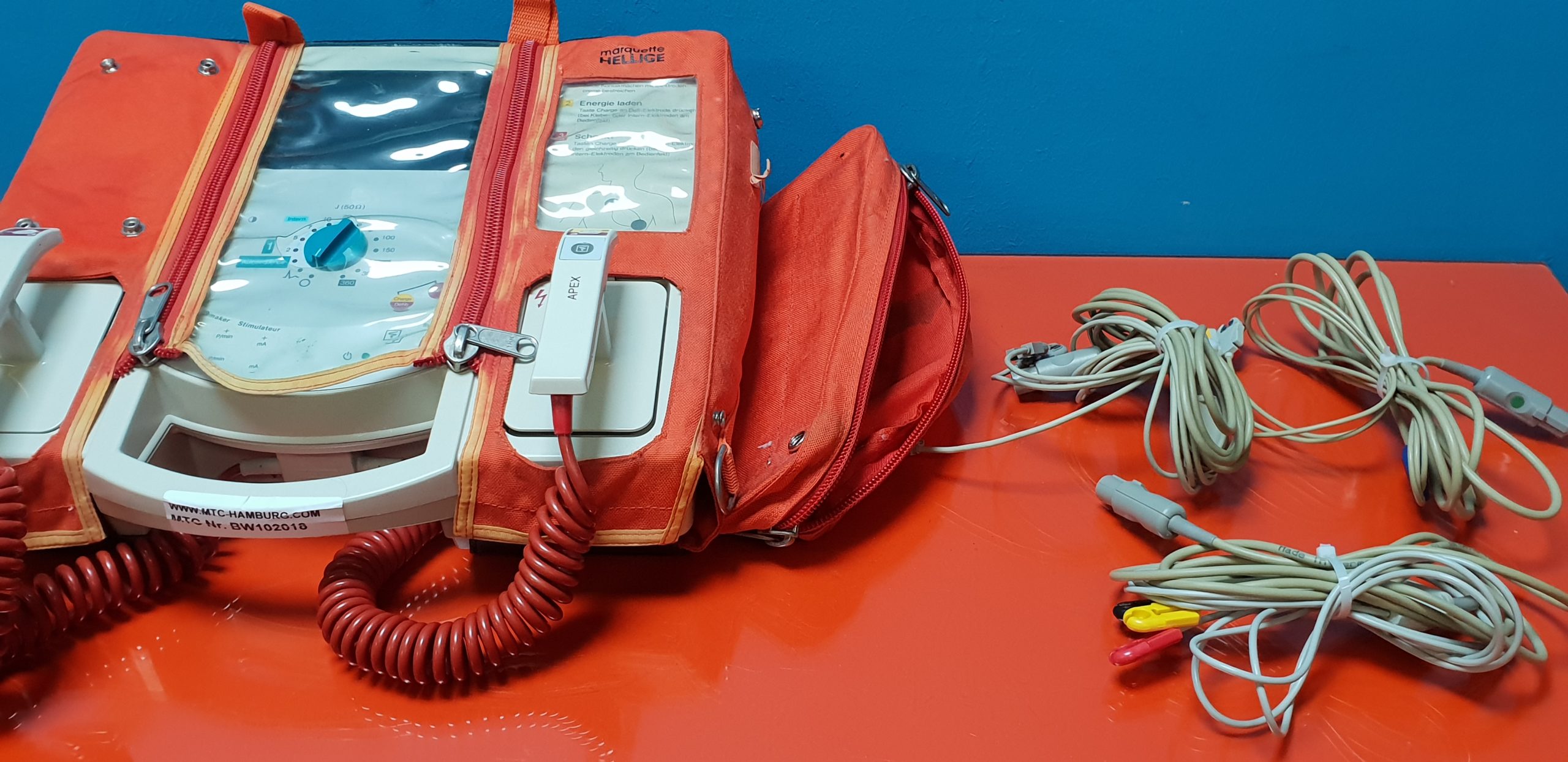 GE Hellige Cardioserv Defibrillator thumbnail 5