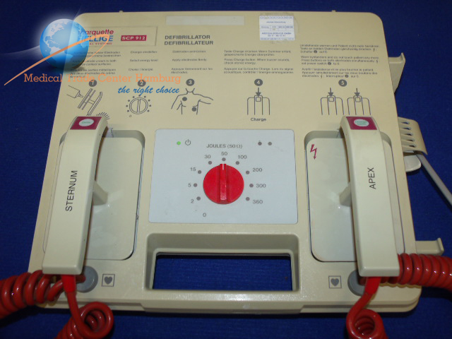Defibrillator Hellige Marquette SCP 912 thumbnail 2