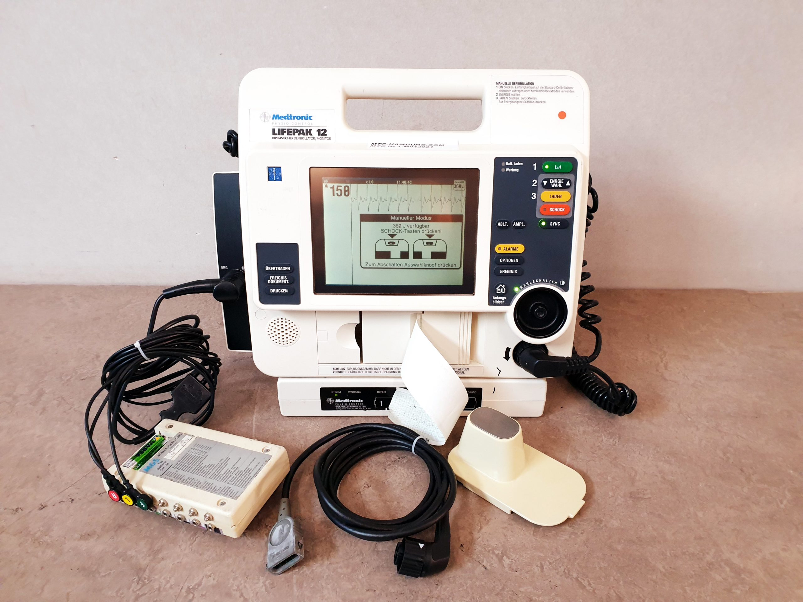 Medtronic Lifepak 12 Defi Defibrilator – thumbnail 11