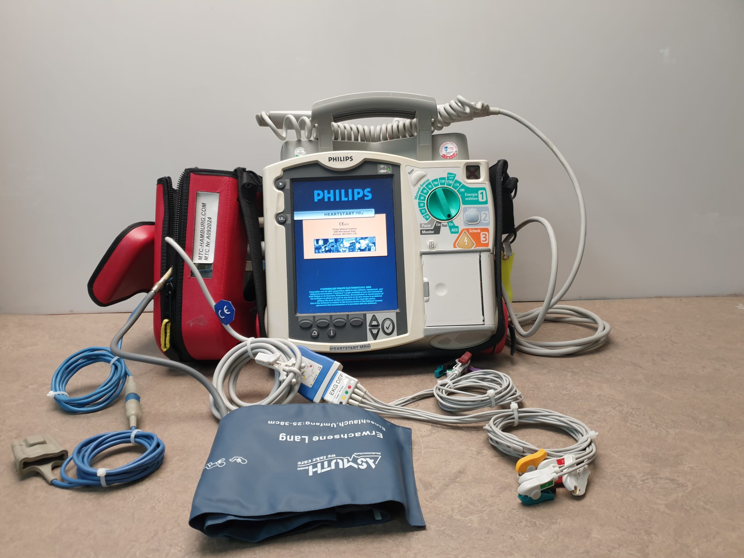 PHILIPS HeartStart MRX Defi Defibrilator – mit Zubehör — image 1 of 23