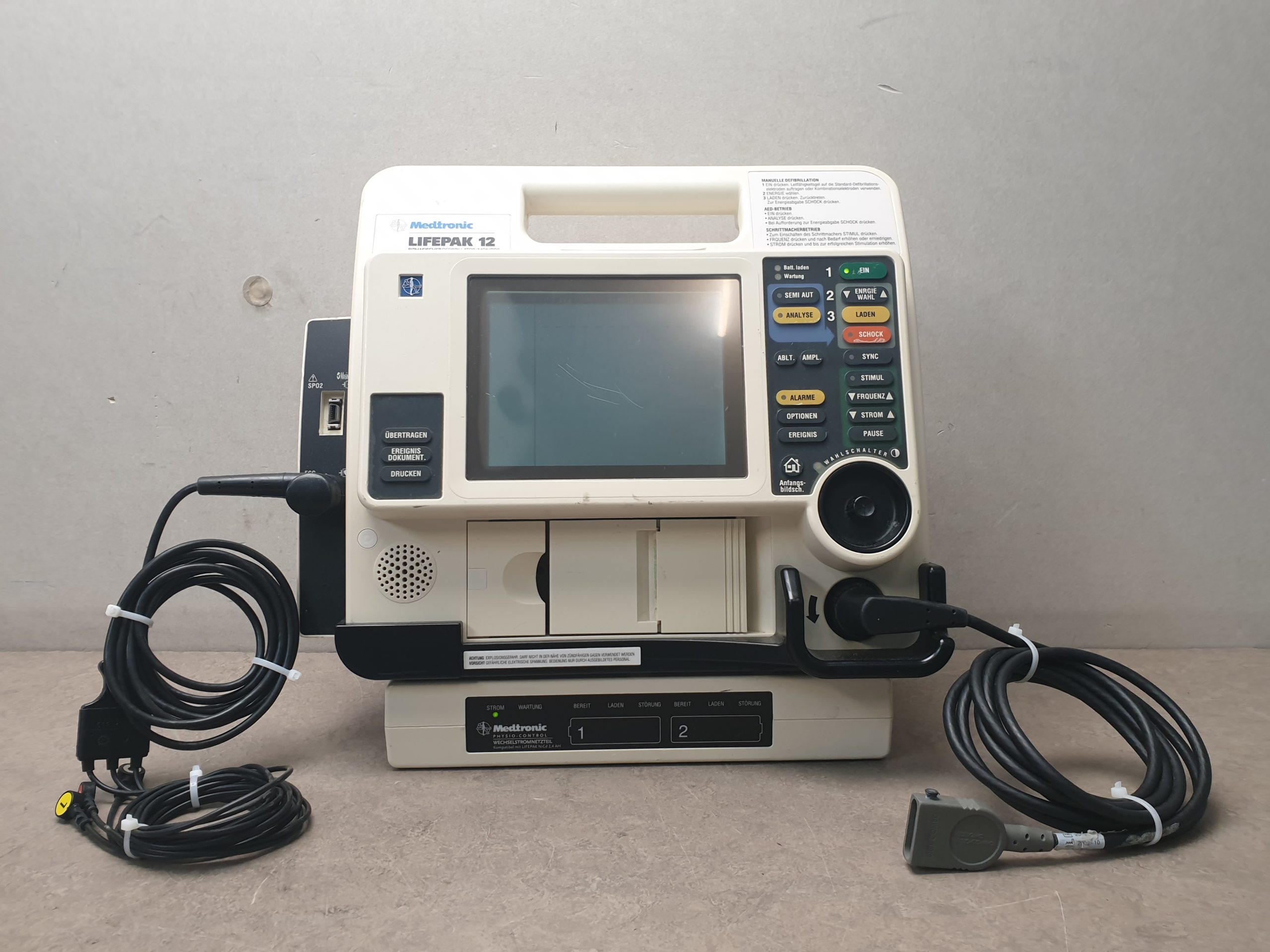 Medtronic physio Control Lifepak 12 Defi – Defibrilator thumbnail 2